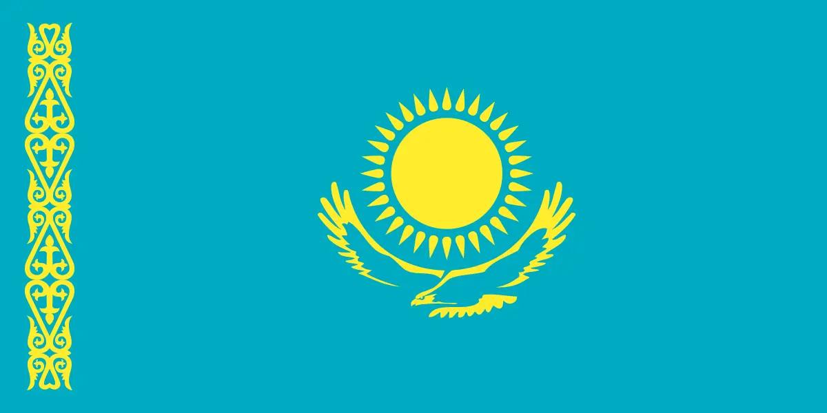 Drapeau du Kazakhstan 