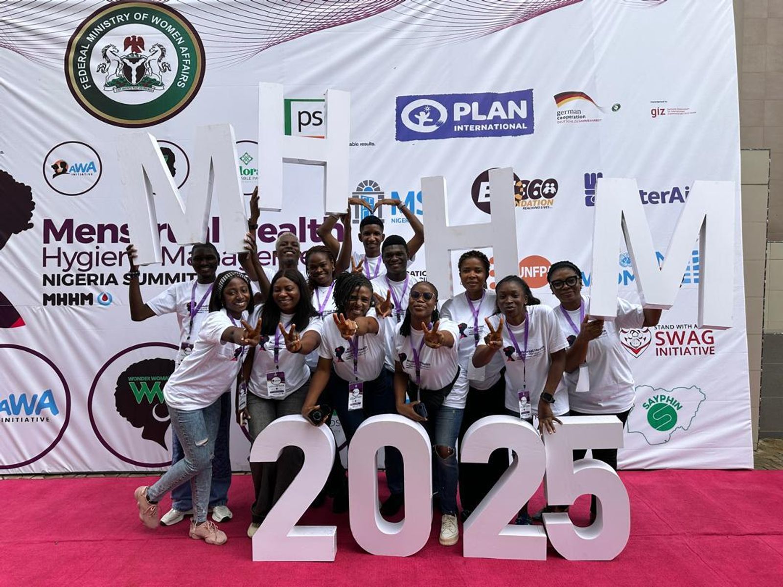 From Grassroots to National Stage: WonderWoman Nigeria at the First Menstrual Health & Hygiene Management Summit 2025
