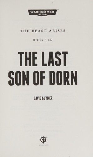 The Last Son of Dorn cover