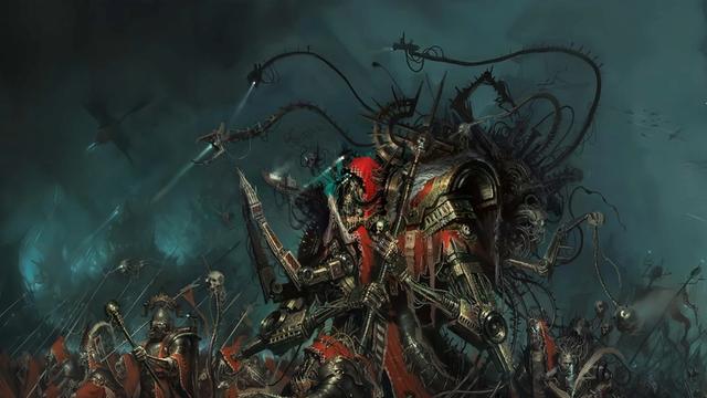 cover art for the Adeptus Mechanicus 9th edition rulebook