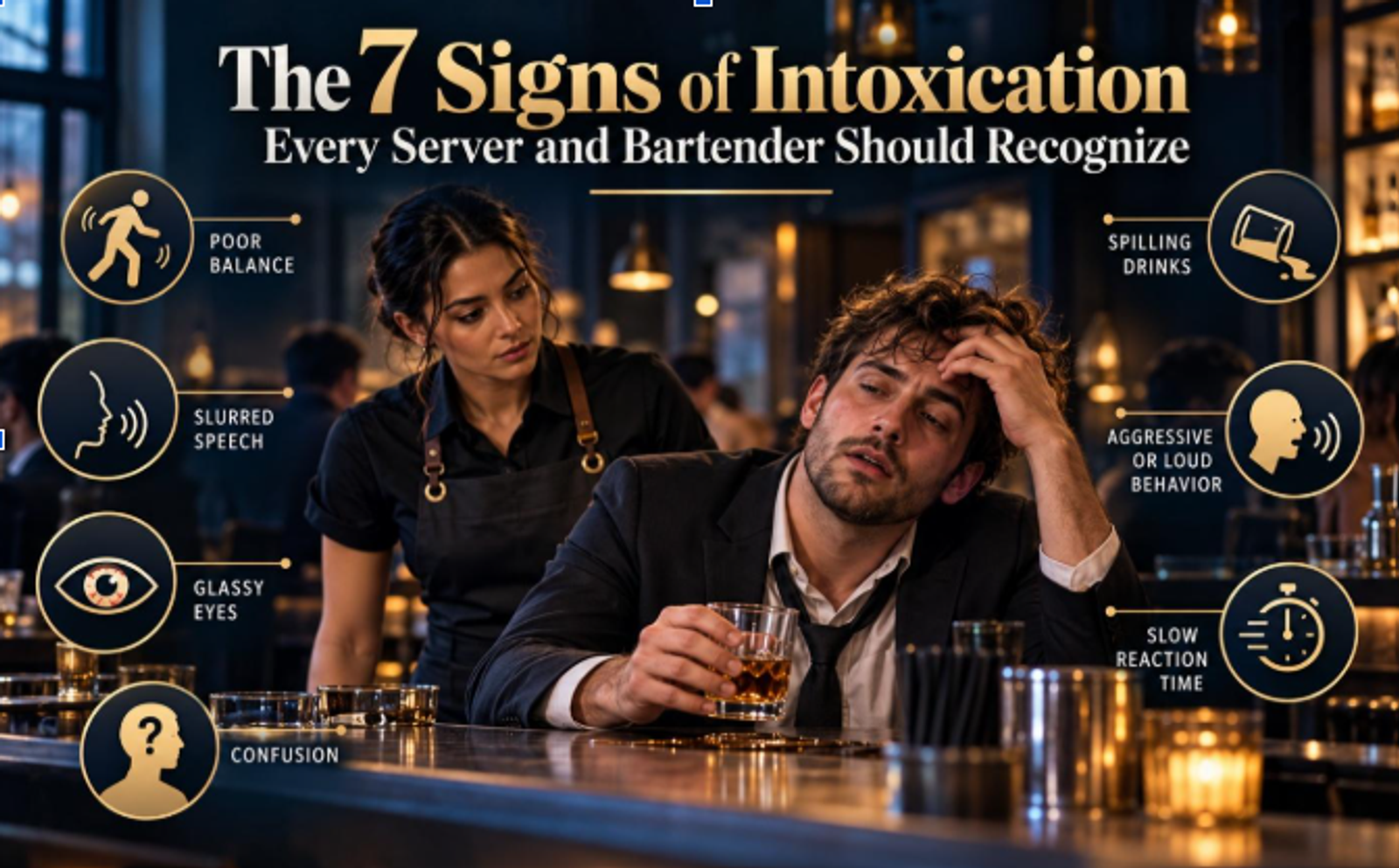 The 7 Signs of Intoxication Every Server and Bartender Should Recognize