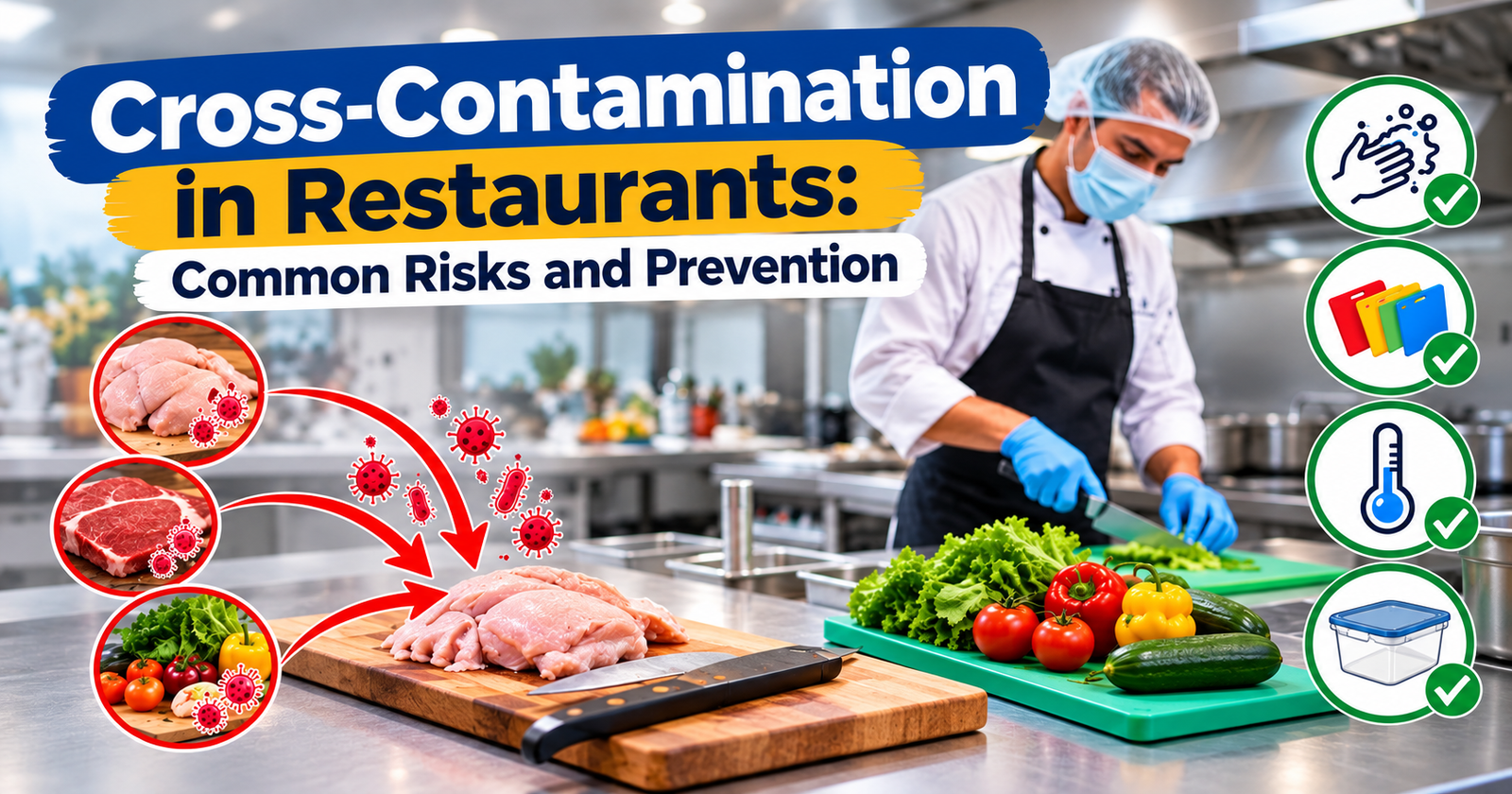 Cross-Contamination in Restaurants: Common Risks and Prevention