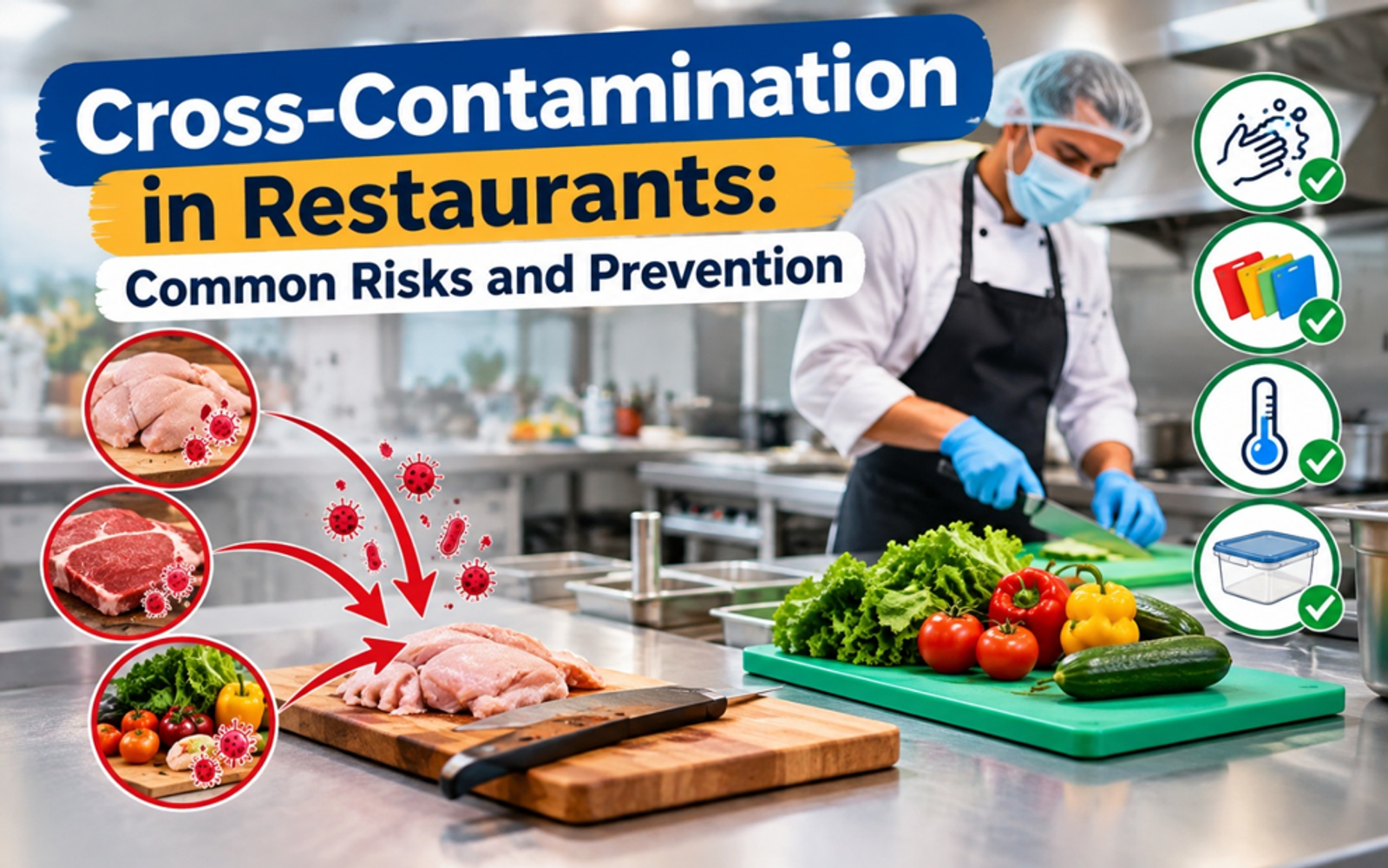 Cross-Contamination in Restaurants: Common Risks and Prevention