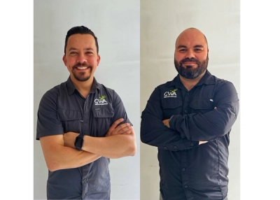 Diego Rivera and Alberto Molina from Green World Adventures, Costa Rica