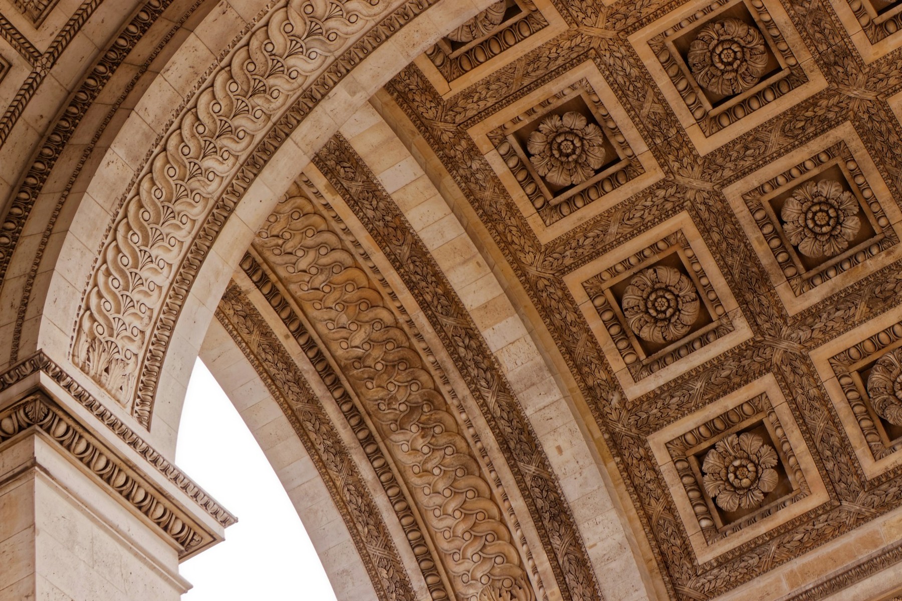 Underside of Arc de Triumph