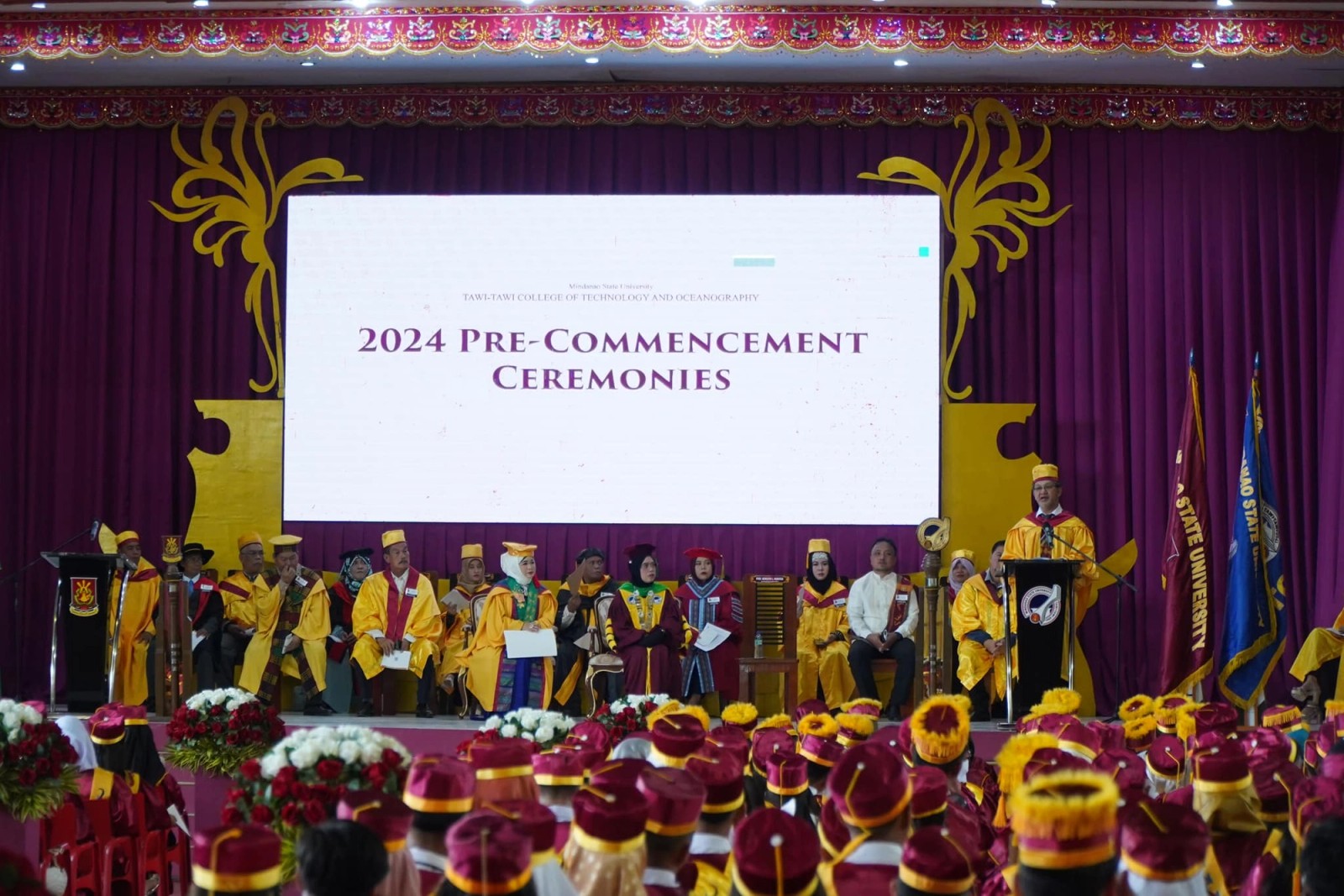 HAPPENING NOW: MSU-TCTO is holding its 2024 Pre-Commencement Ceremonies.