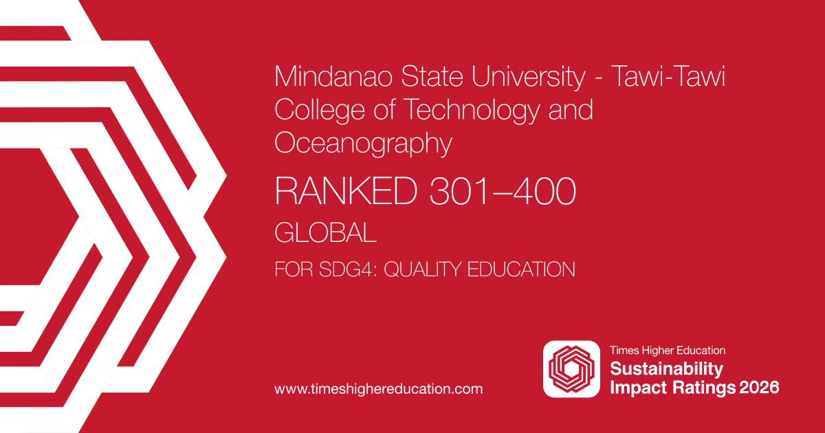 MSU TCTO Strengthens Global Sustainability Standing with Strong Performance Across Multiple SDGs in THE Sustainability Impact Ratings 2026