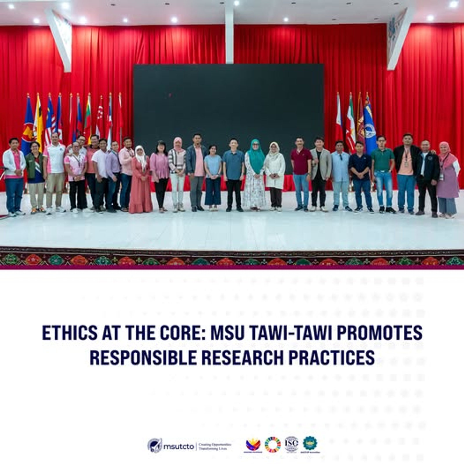 Ethics at the Core: MSU Tawi-Tawi Promotes Responsible Research Practices