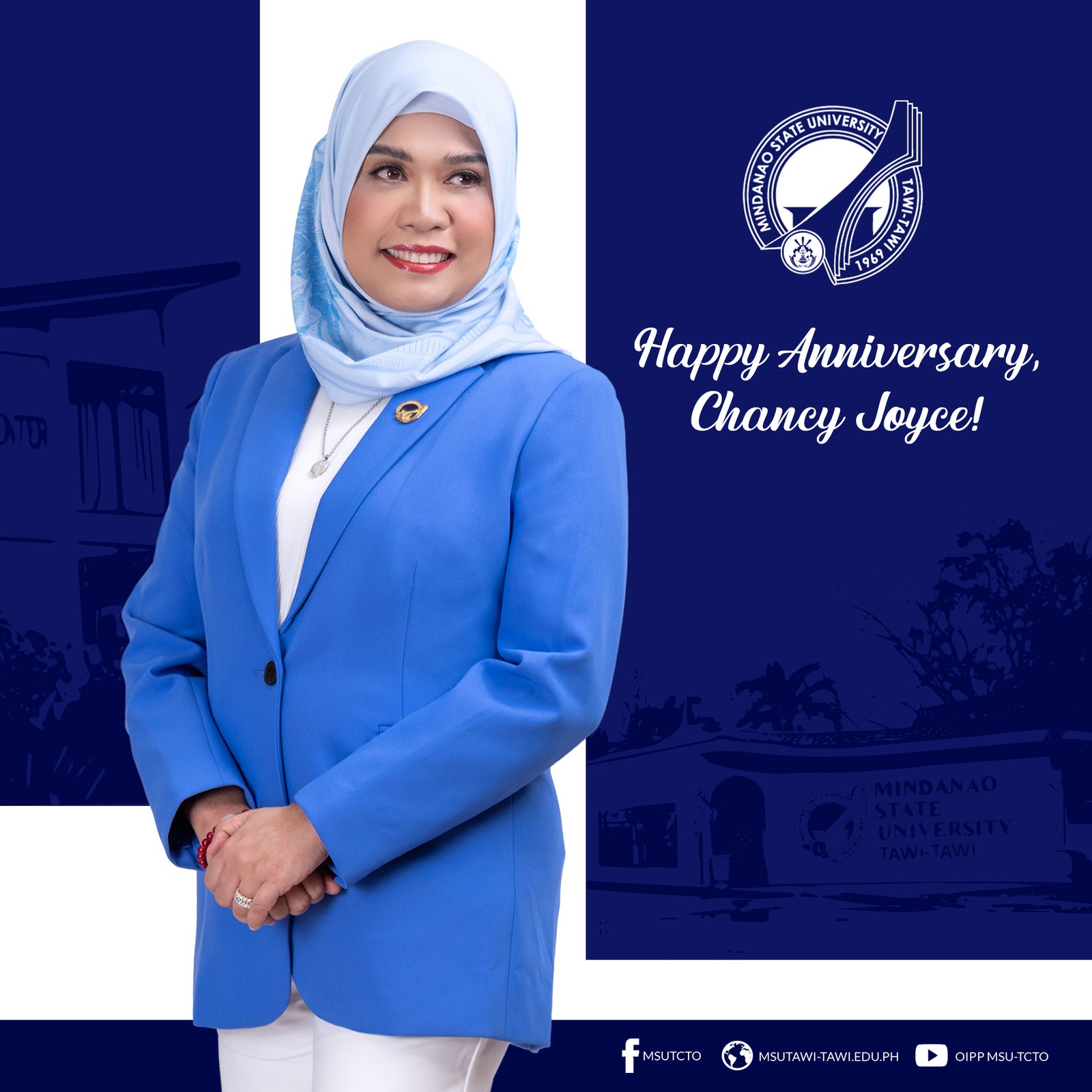 Happy Anniversary, Chancy Joyce!