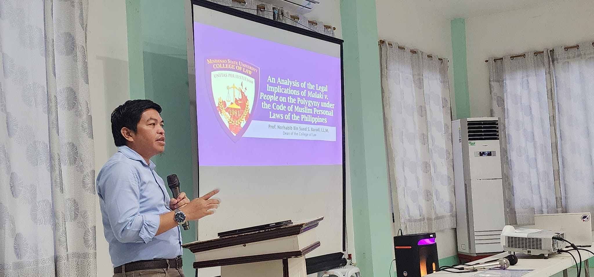 MSU Law at Tawi-Tawi Launches Justice Abdulwahid Bidin Lecture Series