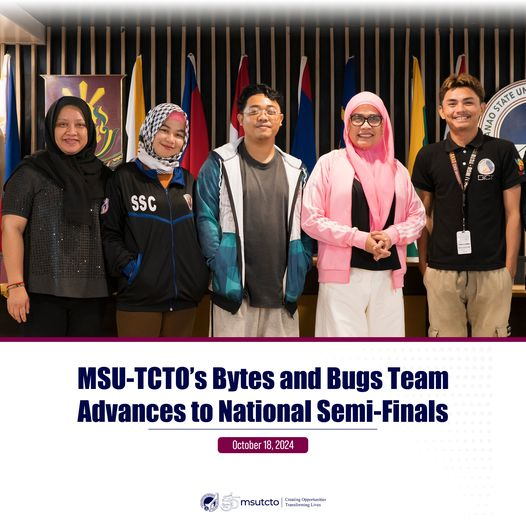 MSU-TCTO’s Bytes and Bugs Team Advances to National Semi-Finals