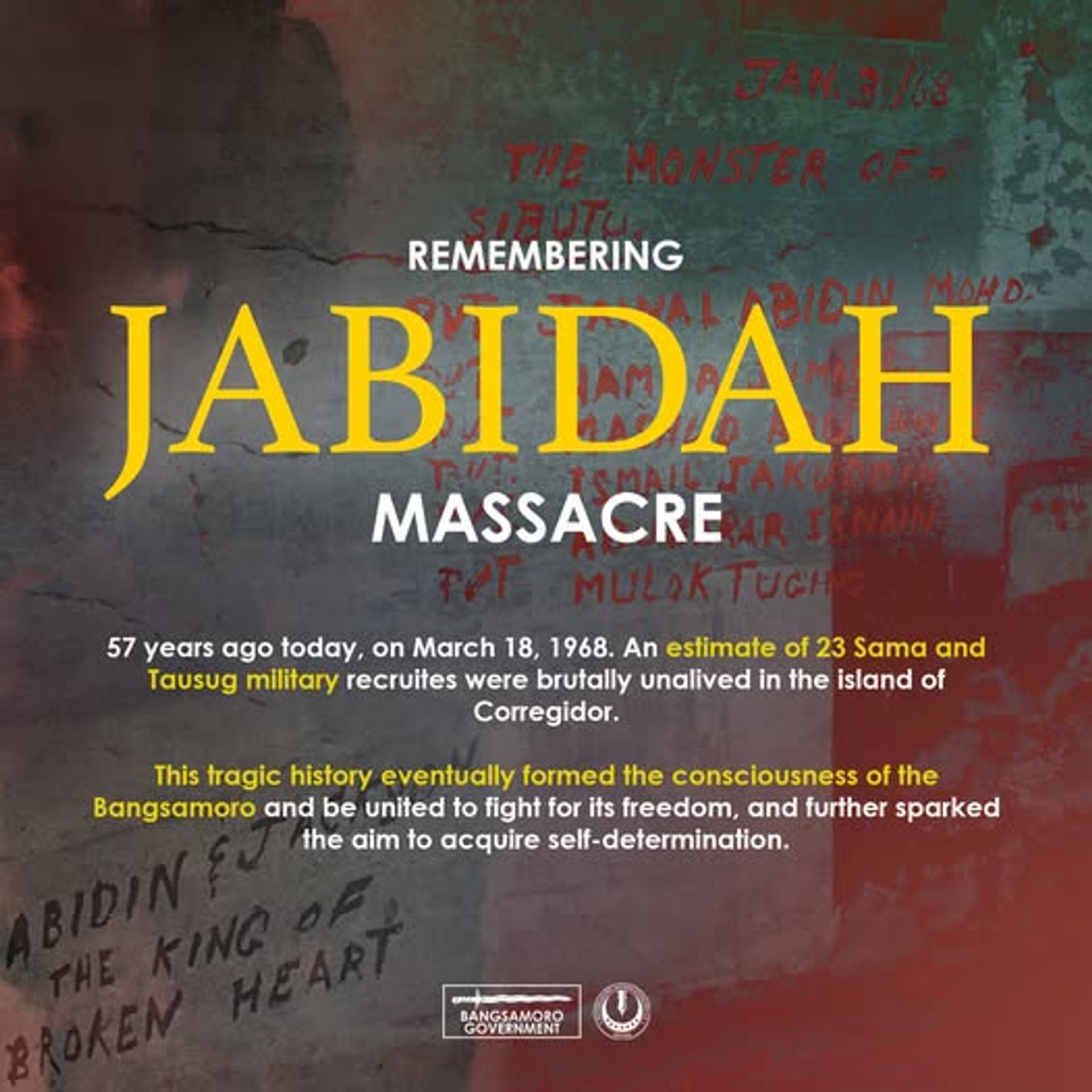 57th Anniversary of the Jabidah Massacre