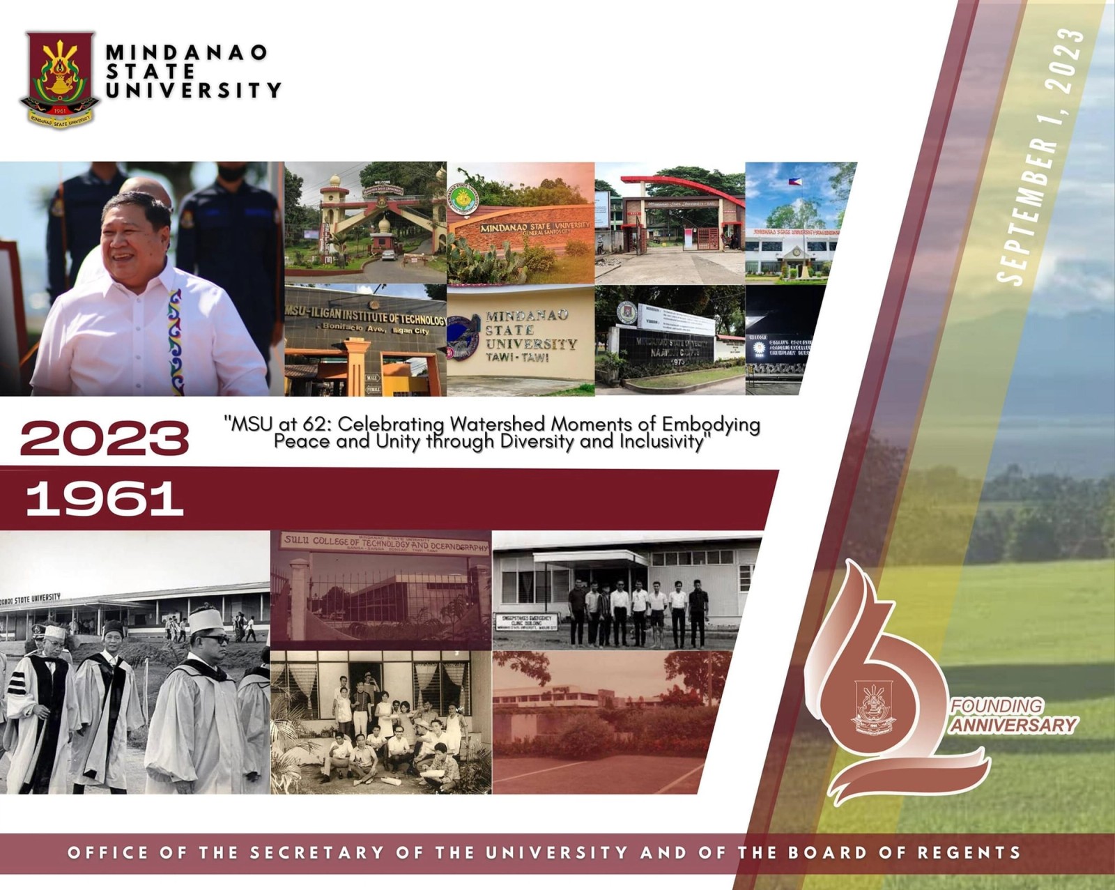 62nd Founding Anniversary of Mindanao State University