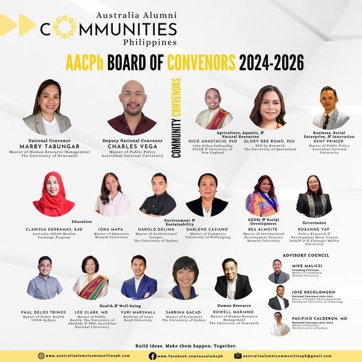 MSU-TCTO is proud to congratulate Prof. Clarissa Derramas, EdD, from the College of Education, for being chosen to serve as a Community Convener for Education of the Australia Alumni Communities Philippines (AACPh).