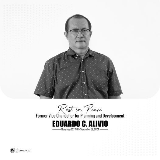 MSU Tawi-Tawi deeply mourns the passing of Prof. Eduardo C. Alivio
