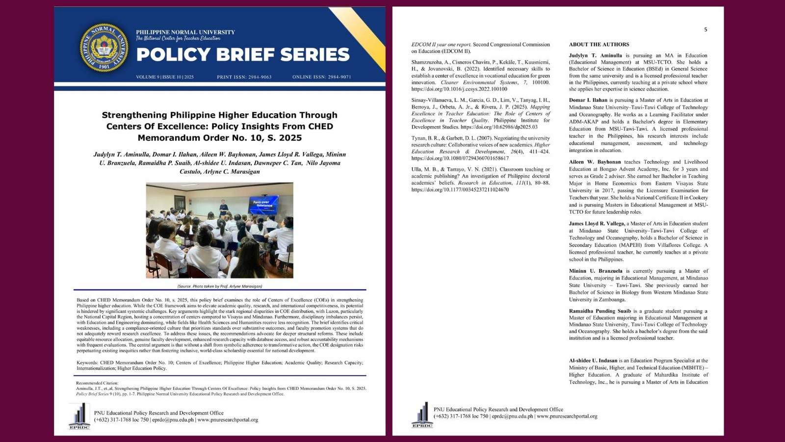 Policy Brief Series