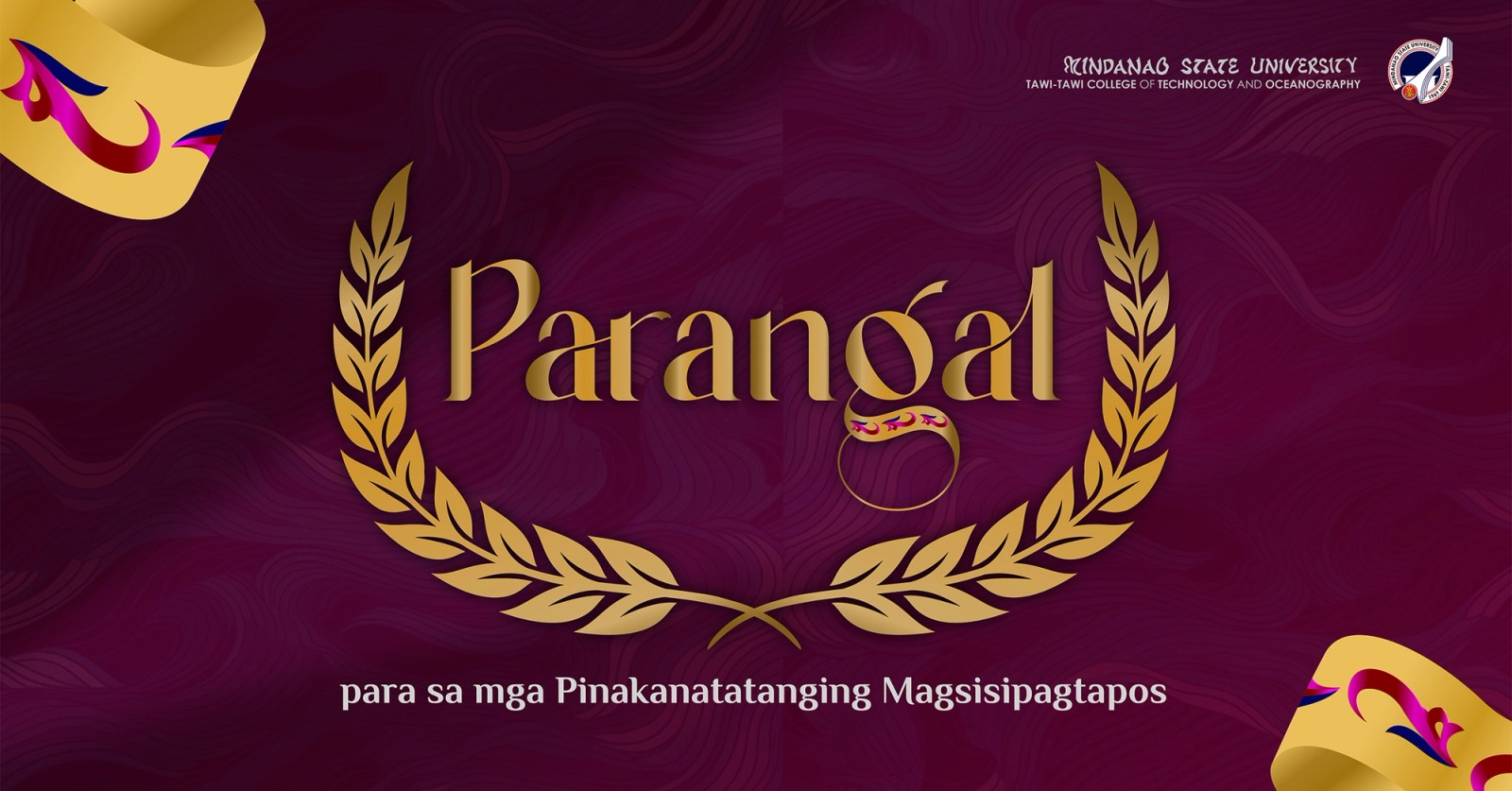 "You Are All Champions Already”: Aljemedin Jaudinez Addresses MSU-TCTO’s Parangal Awardees