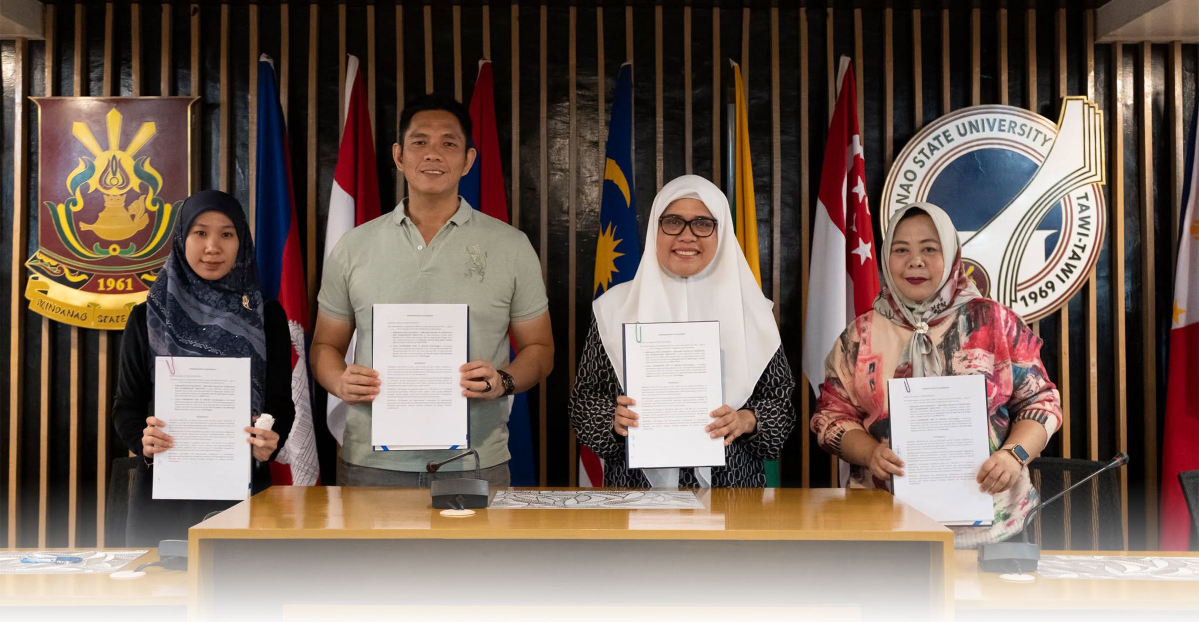MSU-TCTO Public Administration Department and Bongao LGU Signs MOA for Barangay Leadership Program