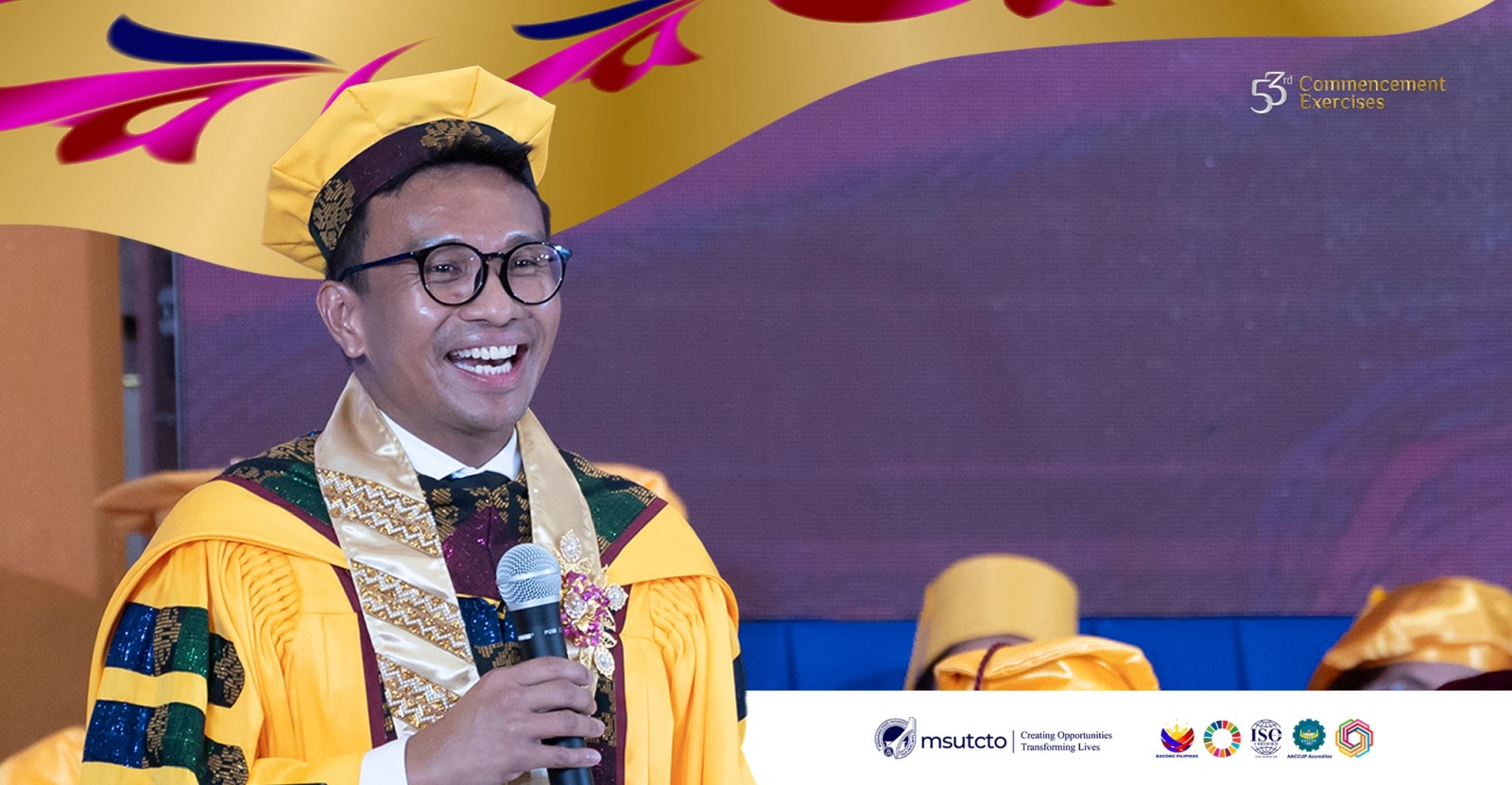 “Kaya Natin Ito”: Dr. Jayeel Cornelio Inspires MSU-TCTO Graduates Toward Hope and Change