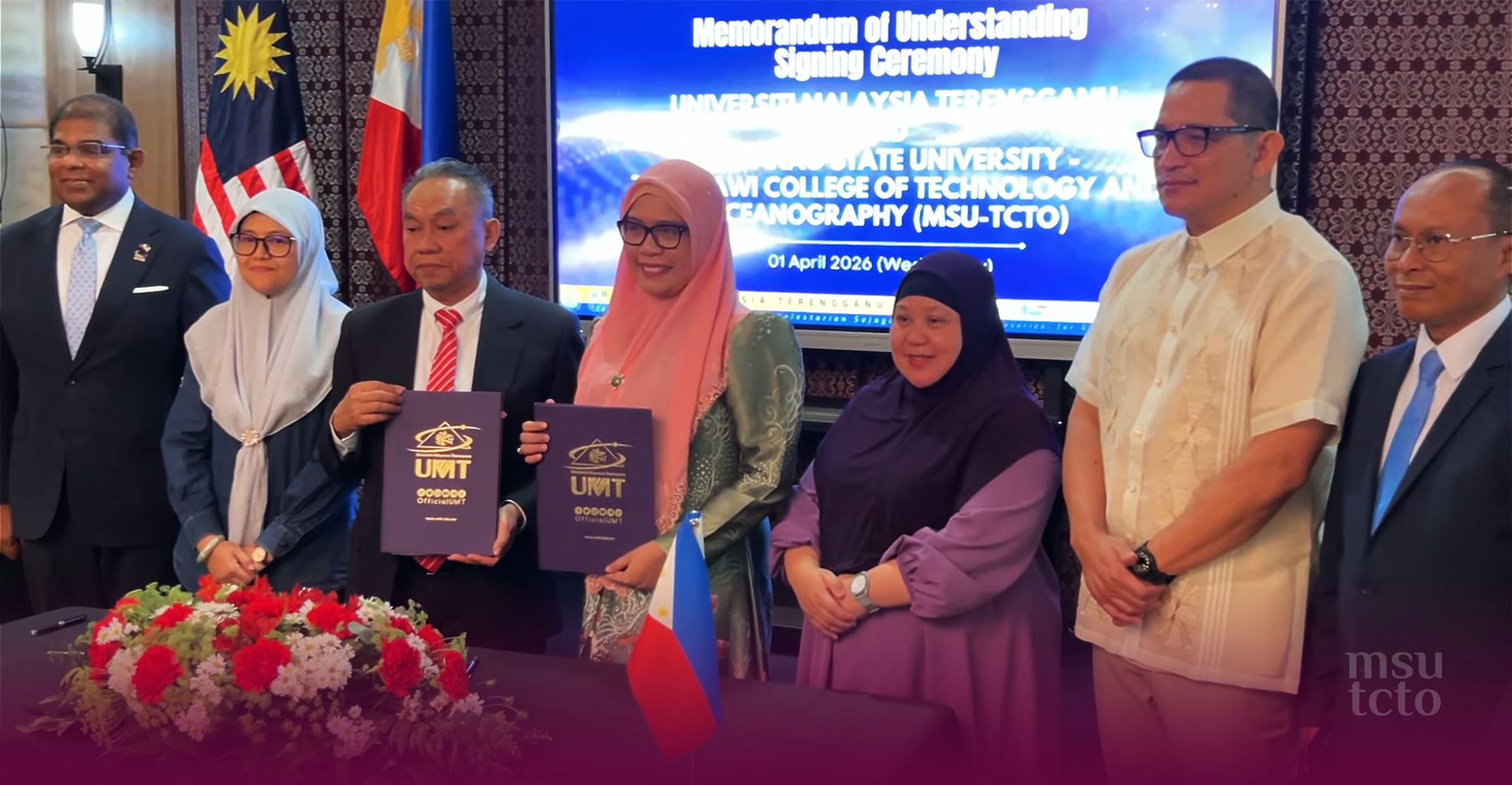 MSU TCTO Strengthens Global Academic Linkages Through MOU Signing with Universiti Malaysia Terengganu
