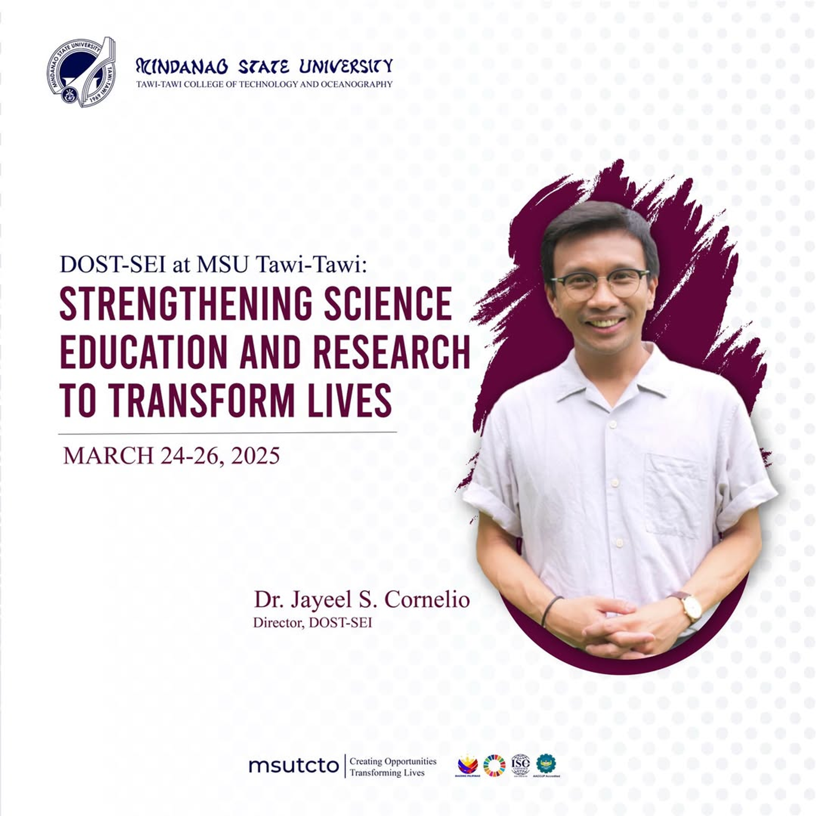 Driving Innovation and Education: DOST-SEI Visits MSU-TCTO