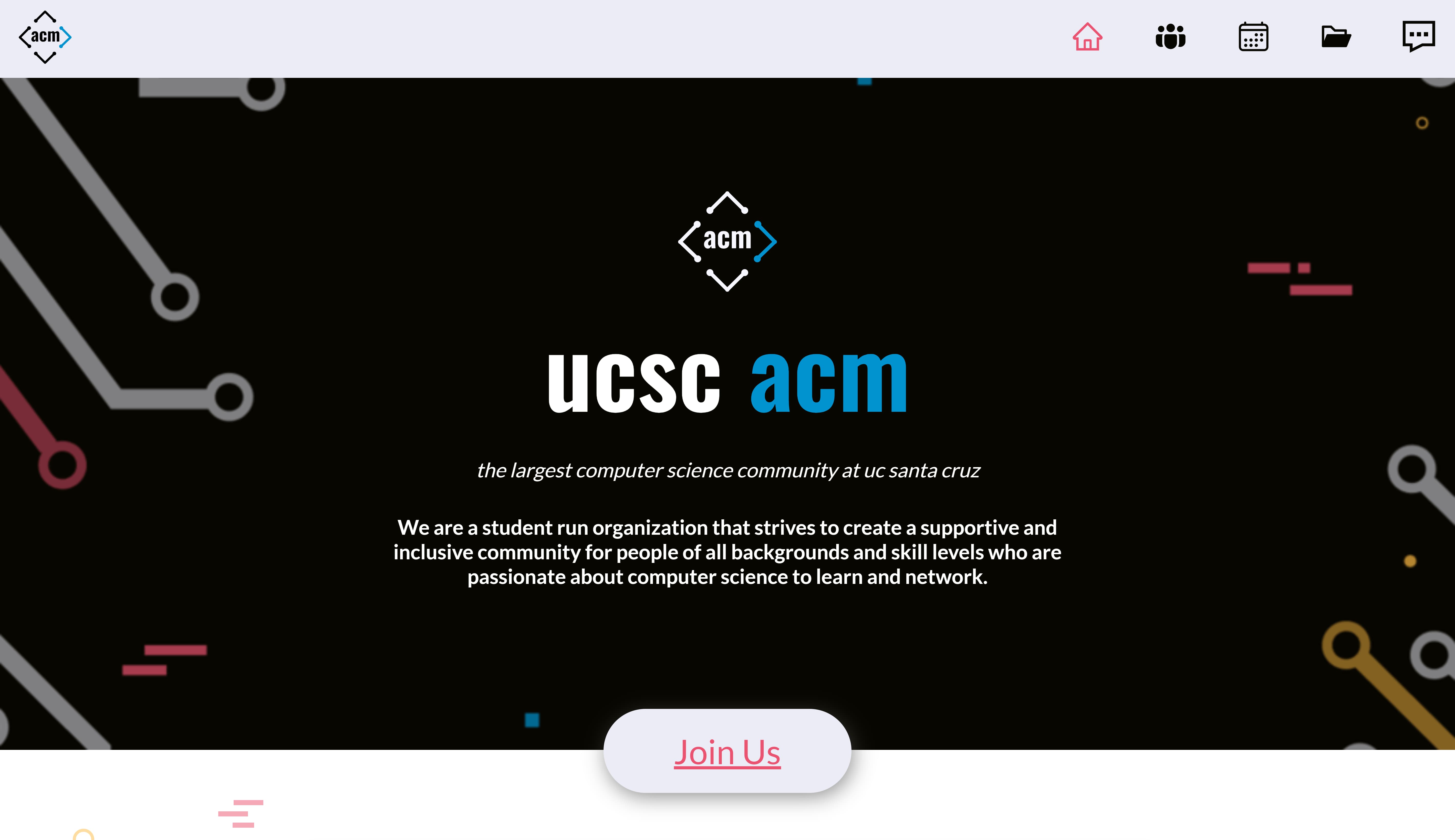 UC Santa Cruz: Association for Computing Machinery (ACM) Club Website