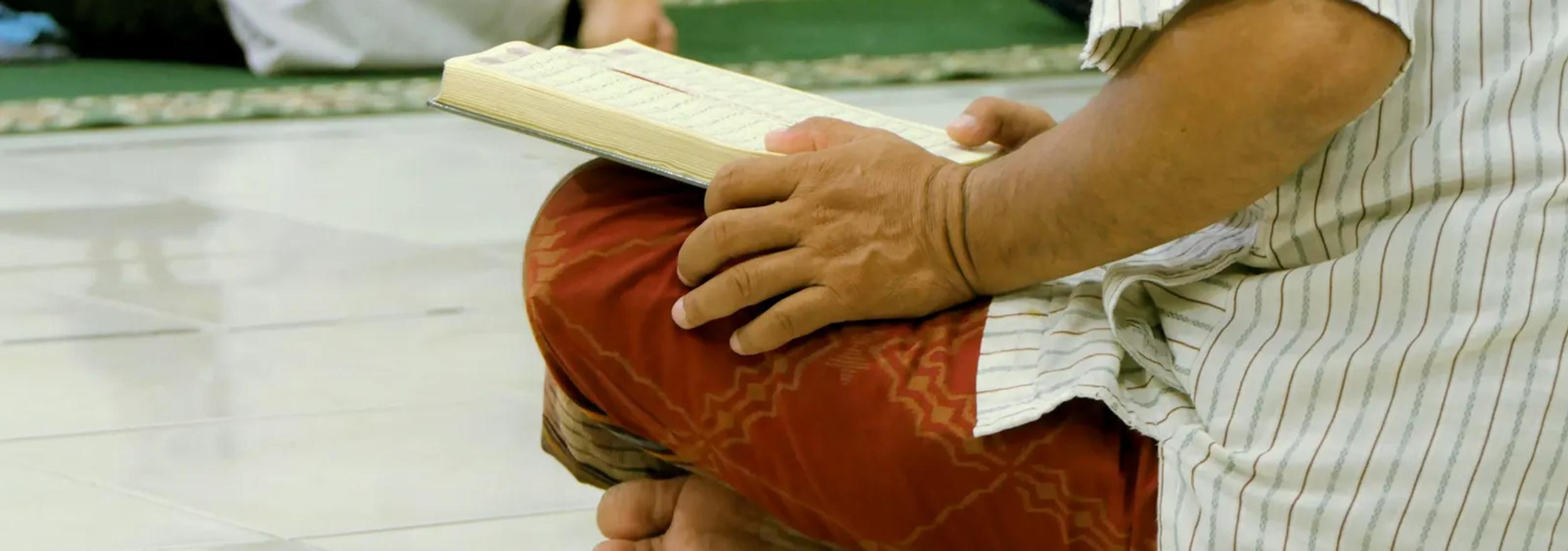 Open Torah scroll