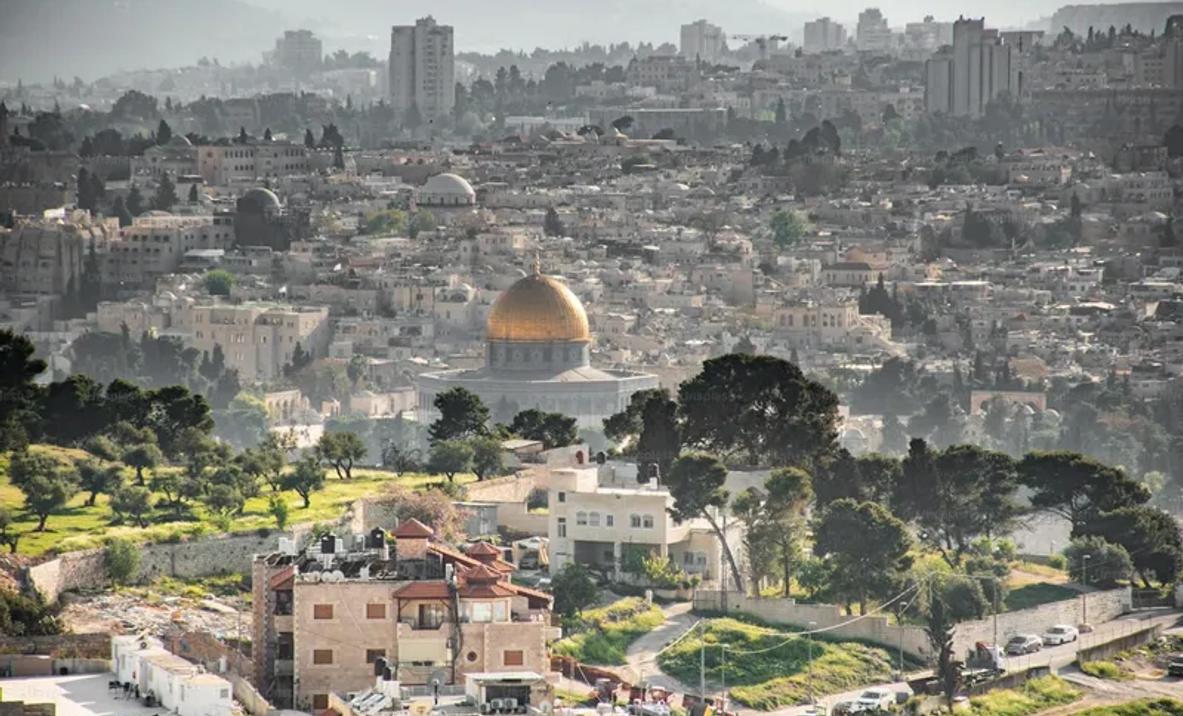 A group on a prophetic tour of the Holy Land