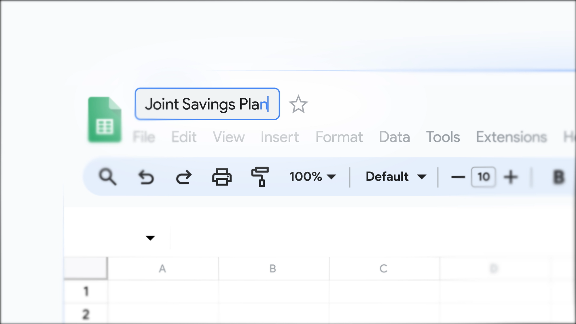 Renaming "Personal Savings Plan" to "Joint Savings Plan".