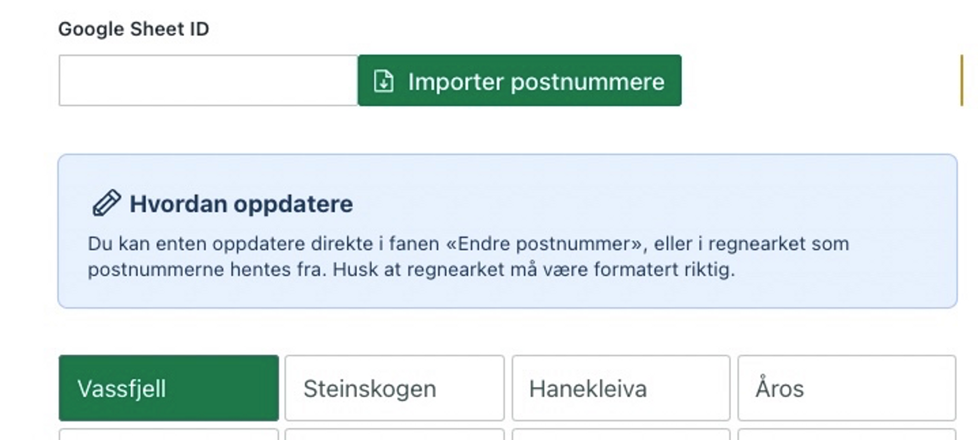 Alt tekst:
---
en skjermdump av en google sheet id side
Slutt på Alt tekst
---