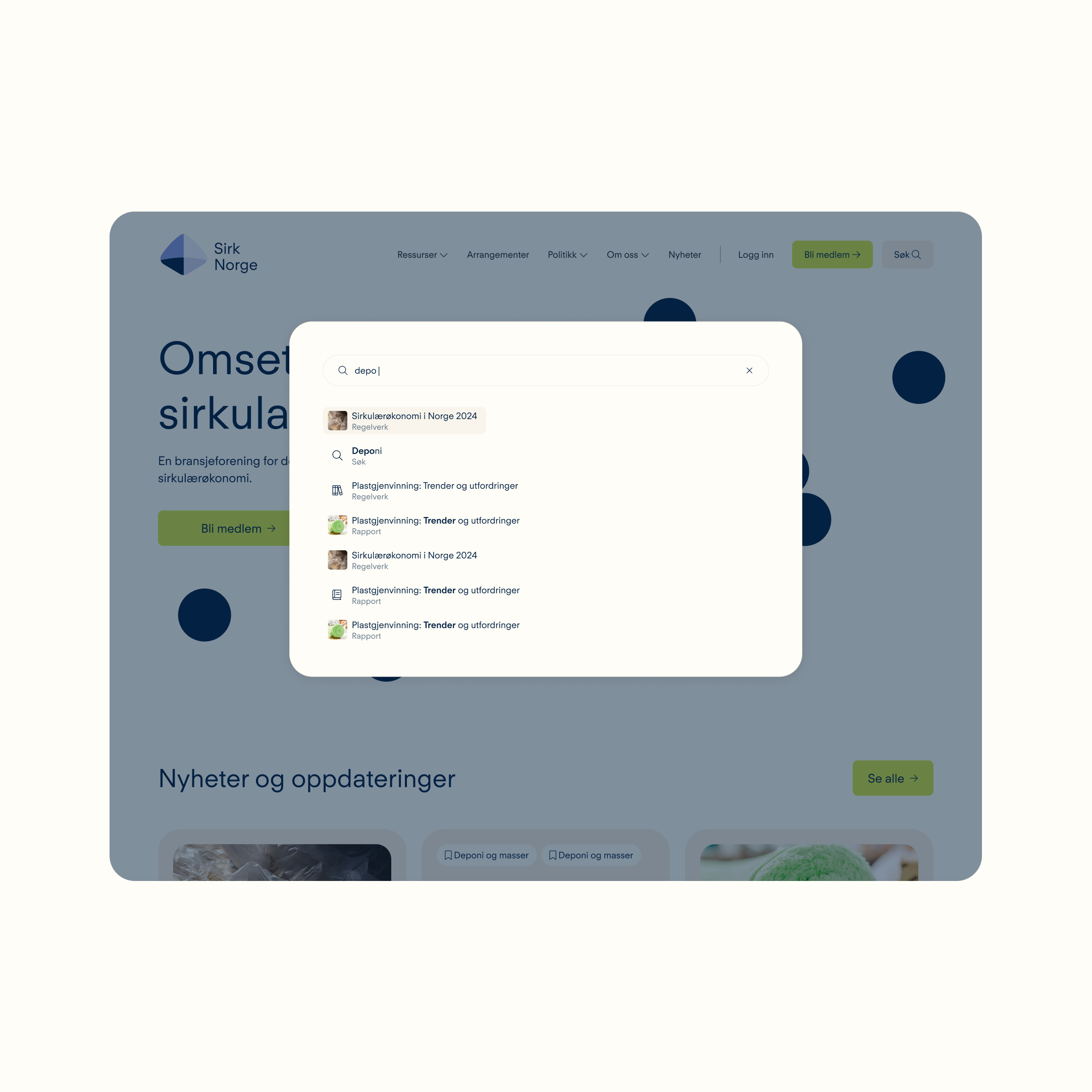a screenshot of a website called omset sirkula