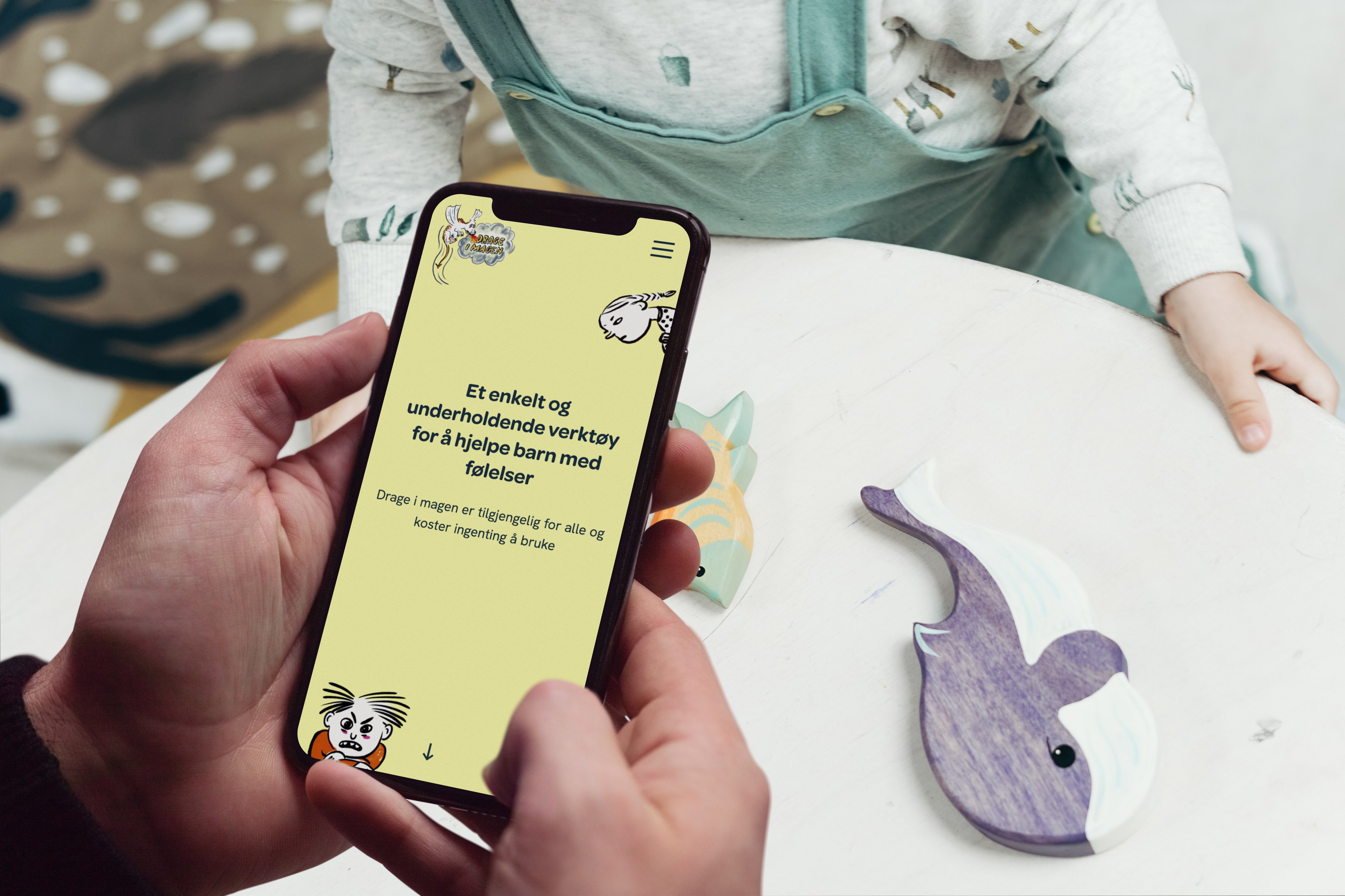 Forsiden til Drage i magen. Foto.