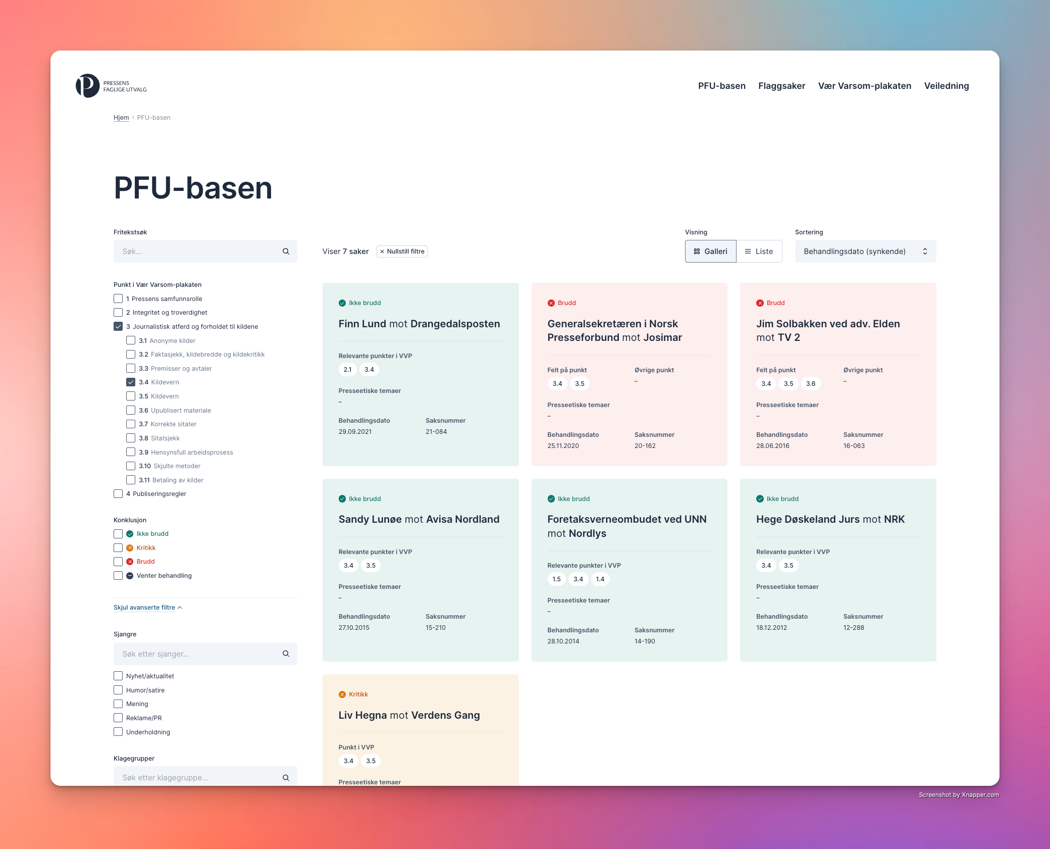a computer screen displays a page titled pfu-basen