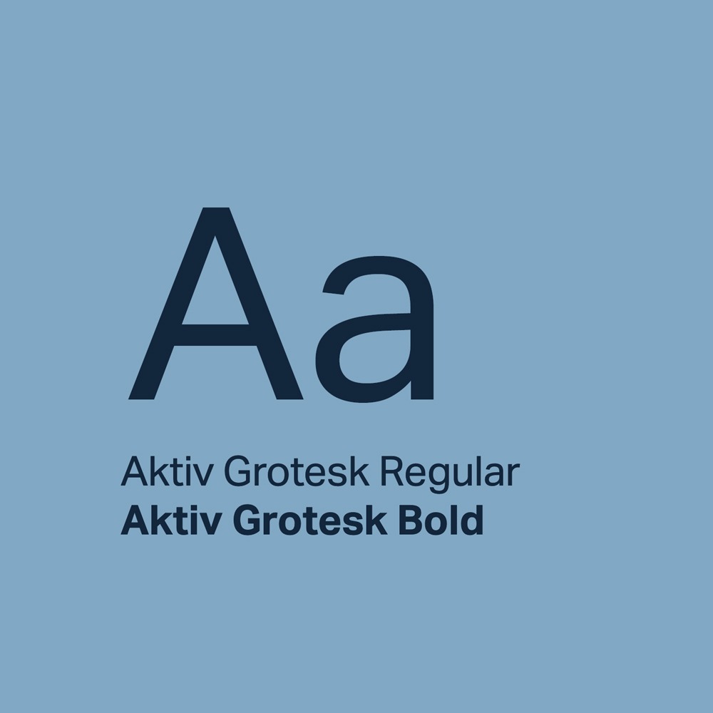 Font: Aktiv Grotesk