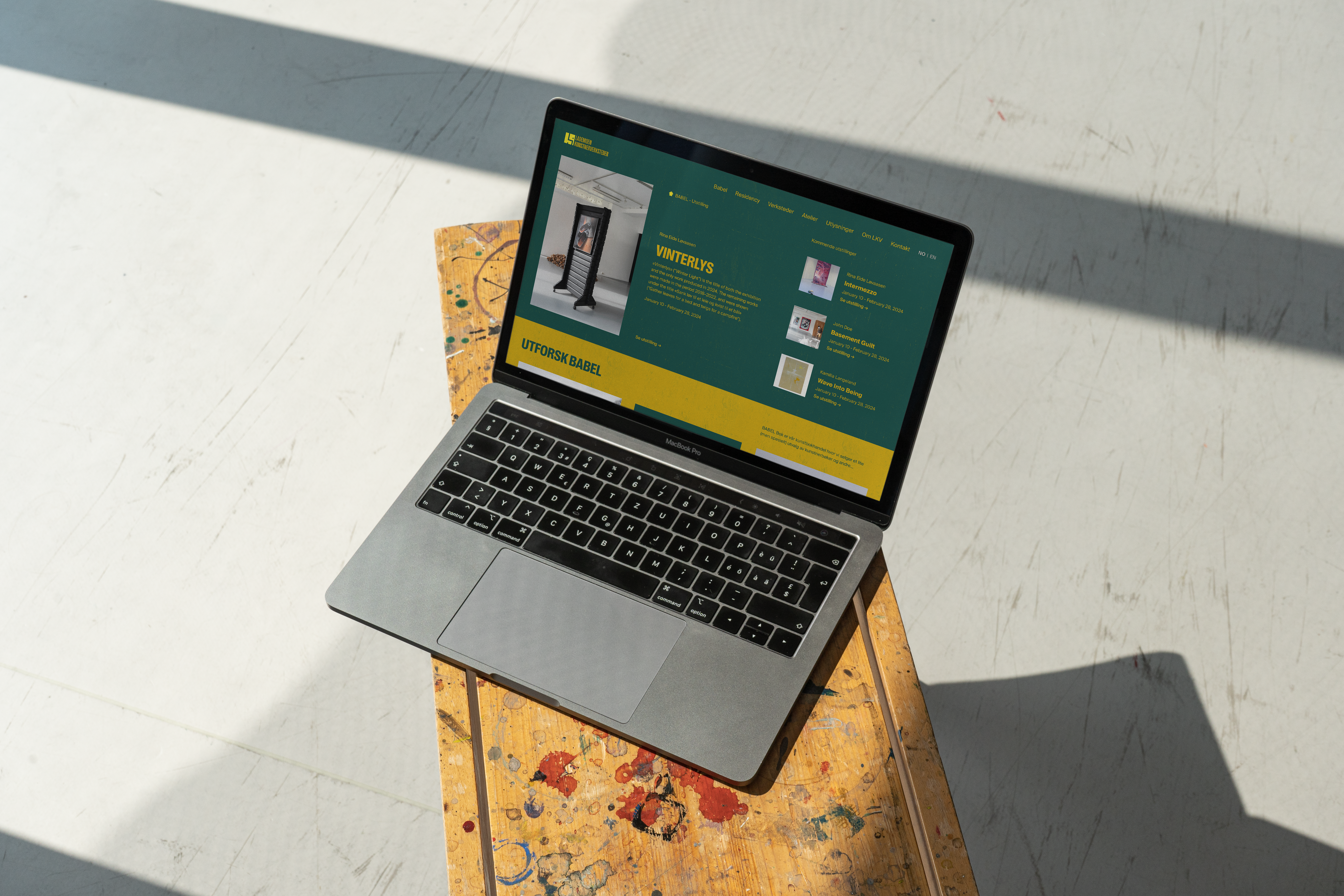 three different versions of LKV banners with different colors