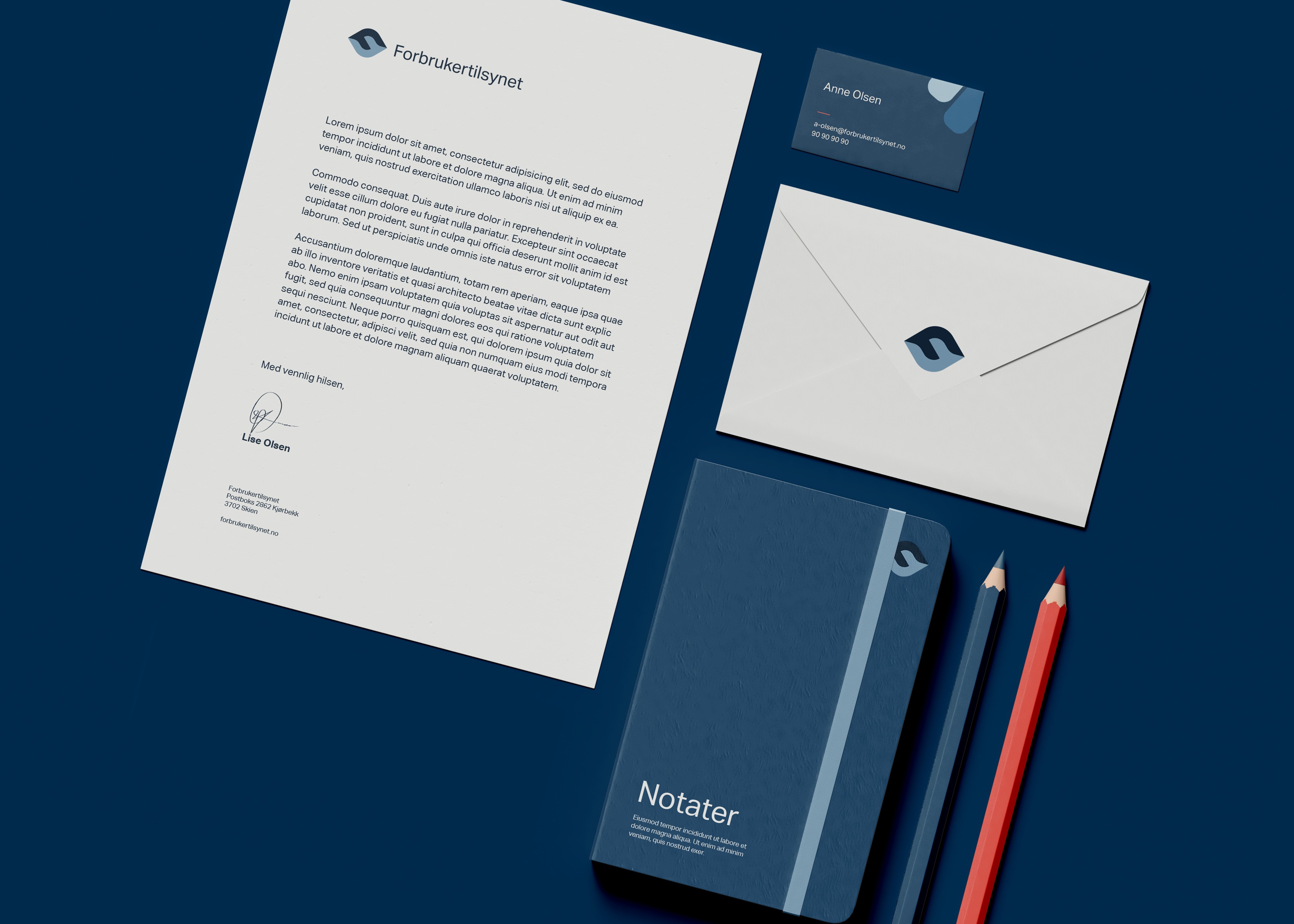 Eksempel på trykksaker Forbrukertilsynet.