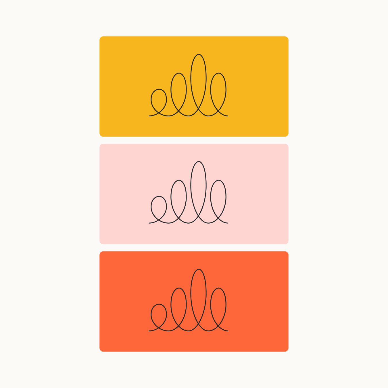 Illustrasjoner fra melanomforeningens profil, strekkruseduller.