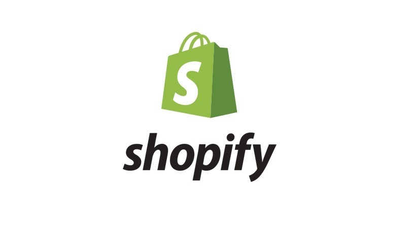 Shopify logo. 