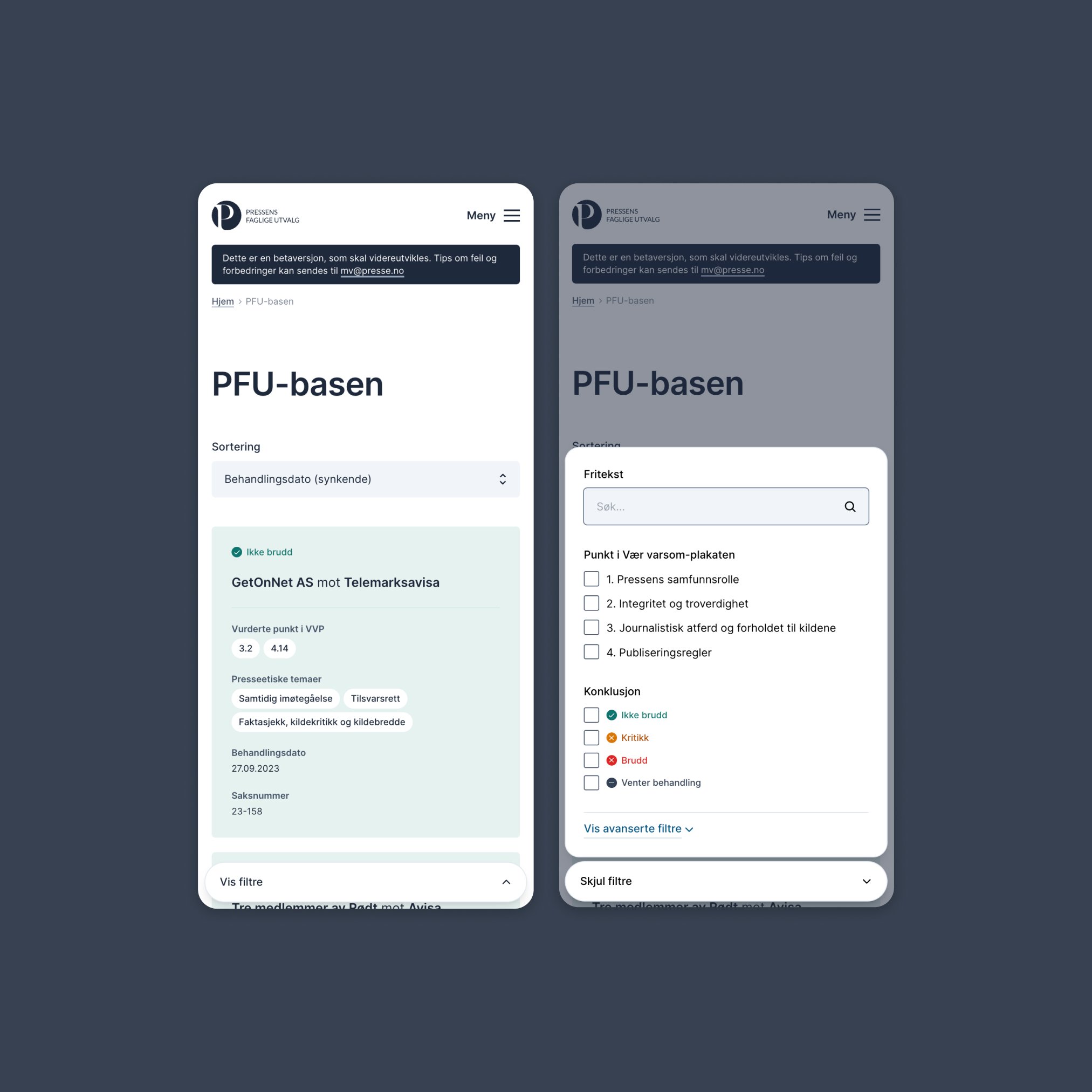 a screenshot of a website on a phone and a screenshot of a website on a tablet .