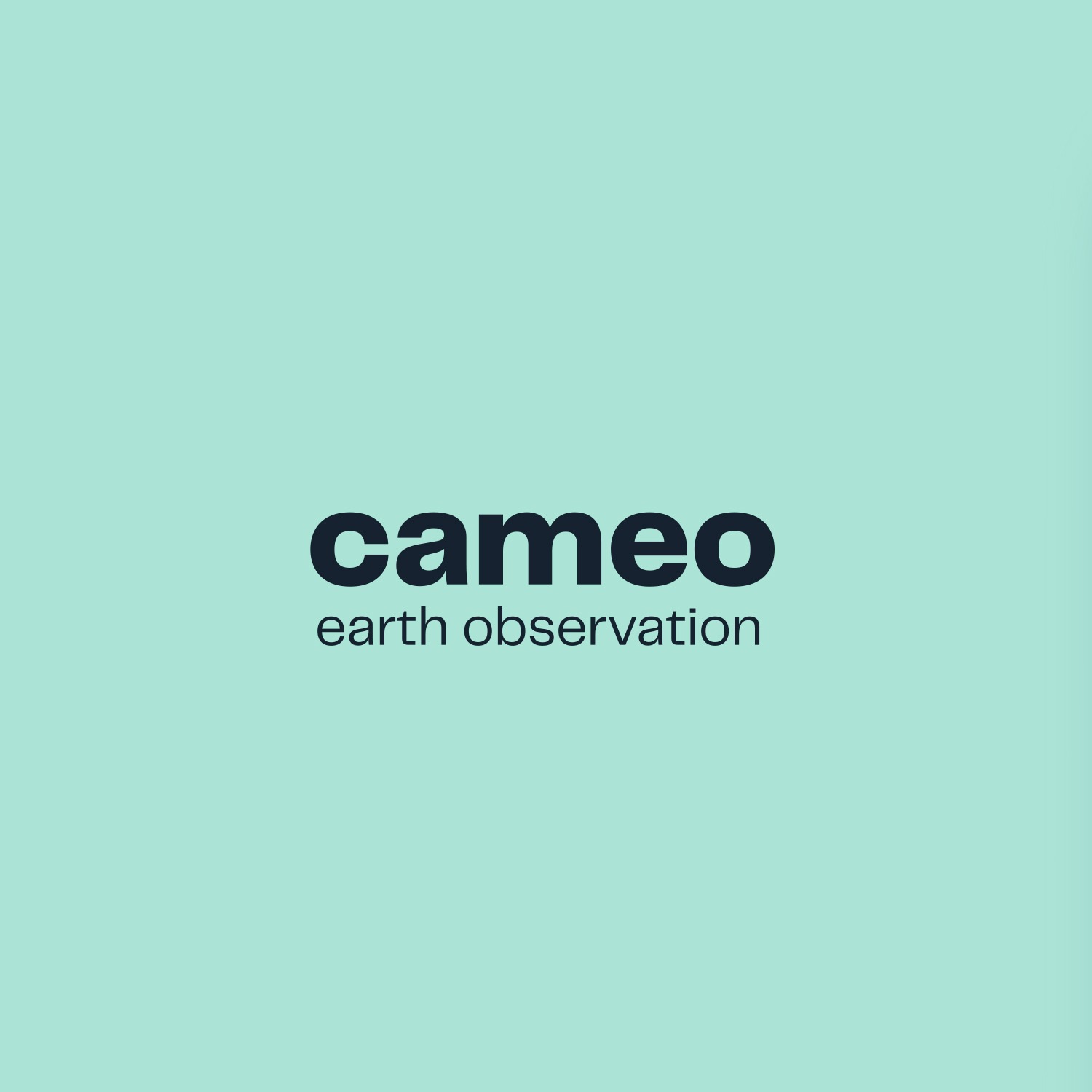Cameo Earth Observation logo. Grafikk.