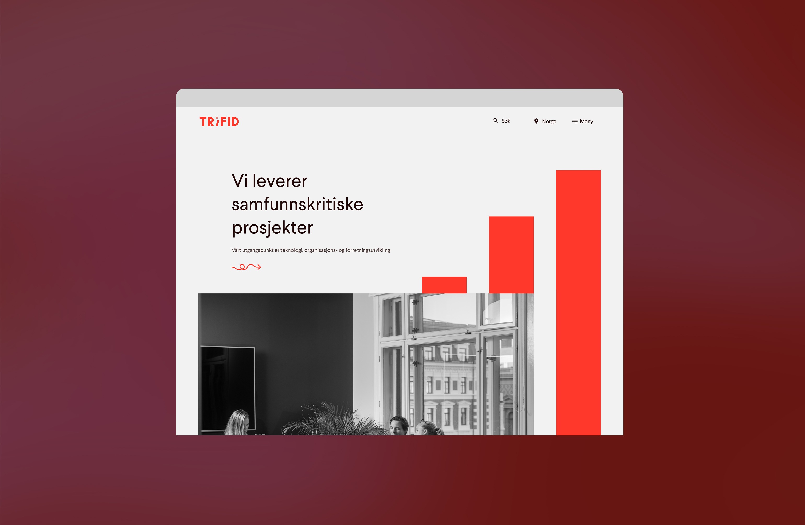 Forsiden til Trifid. Grafikk.