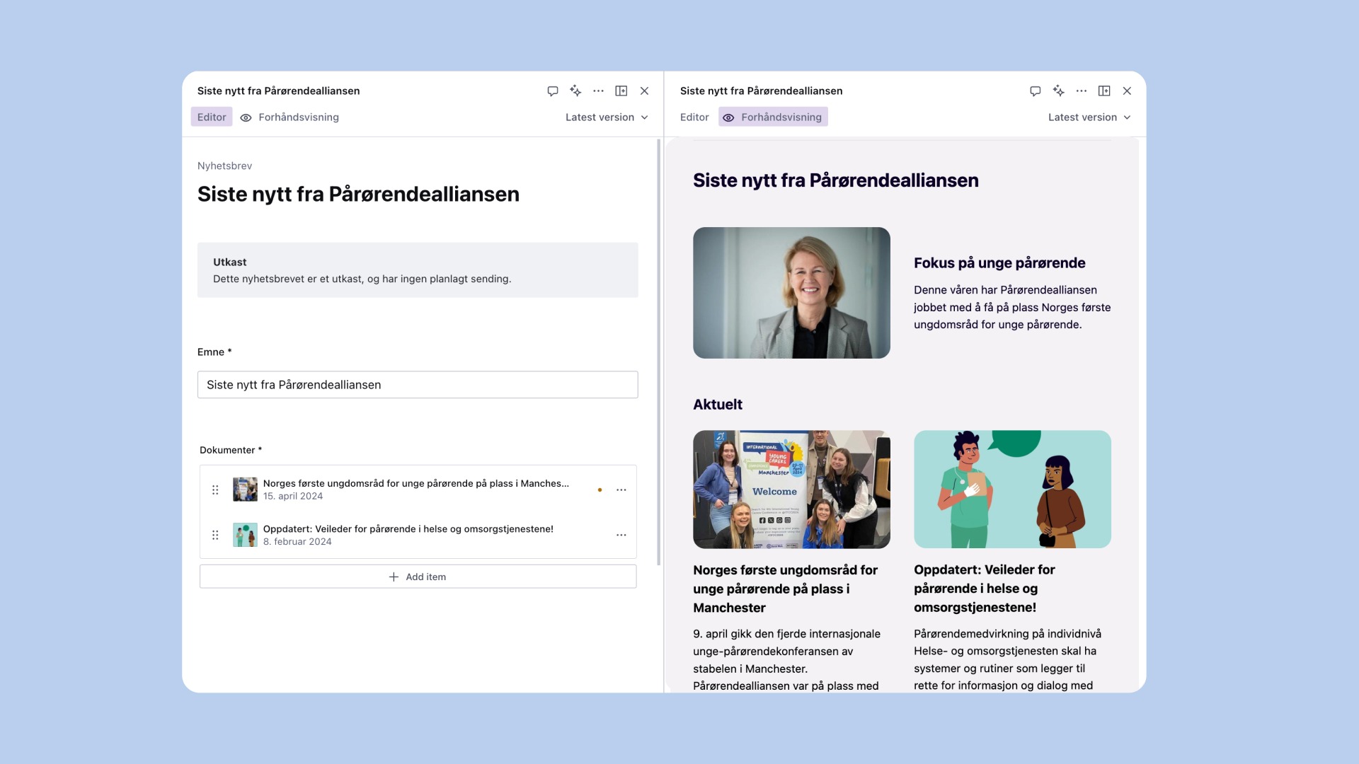 a screenshot of a website with a woman on it .