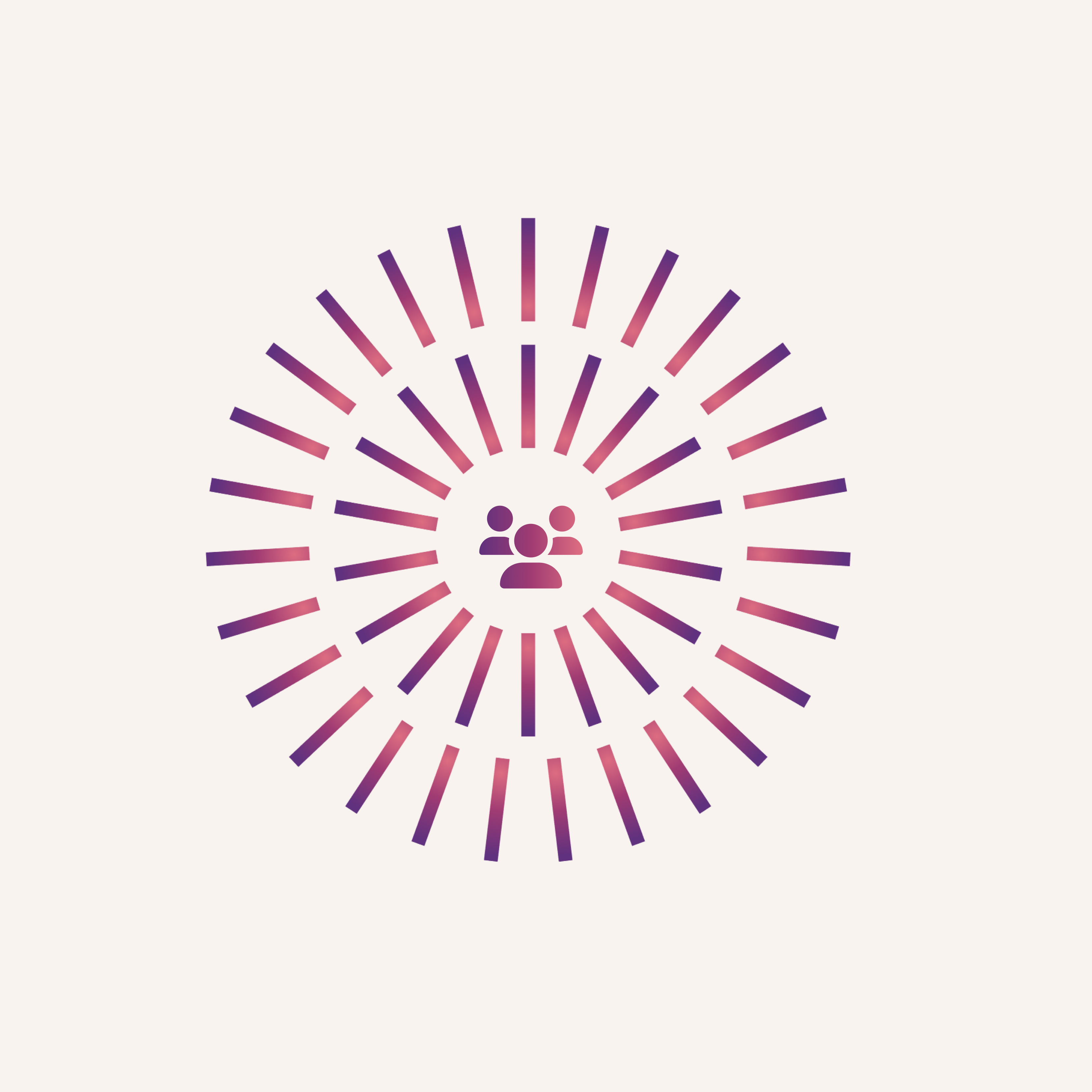 a fireworks display with two people in the center