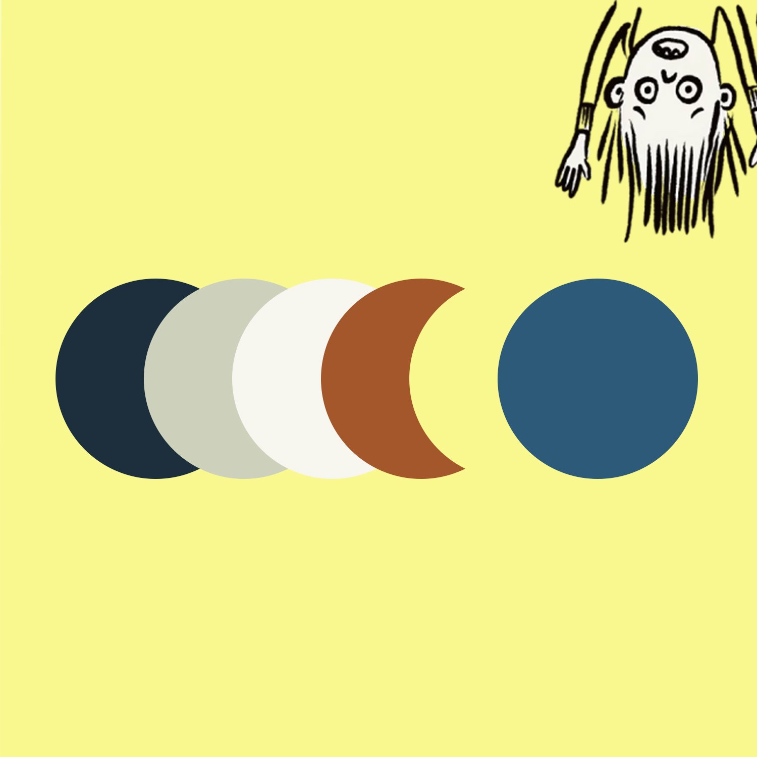 Fargene til Drage i magen. Grafikk.