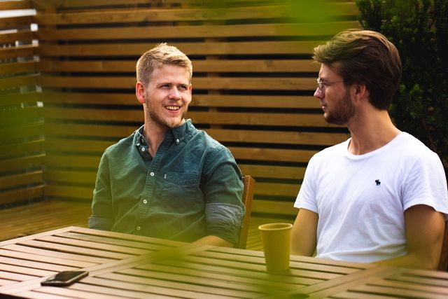 Bilde av Sigurd og Aksel i Kult ByrÄ