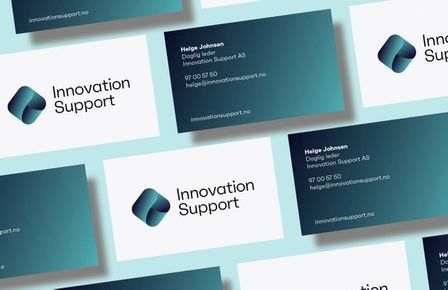Visittkortene til Innovation support
