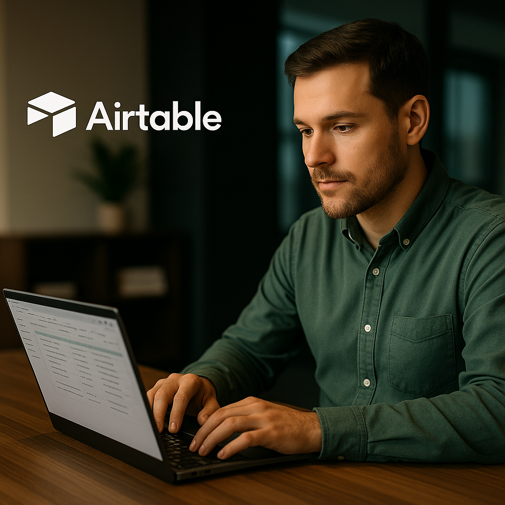 a man sitting in front of a laptop computer