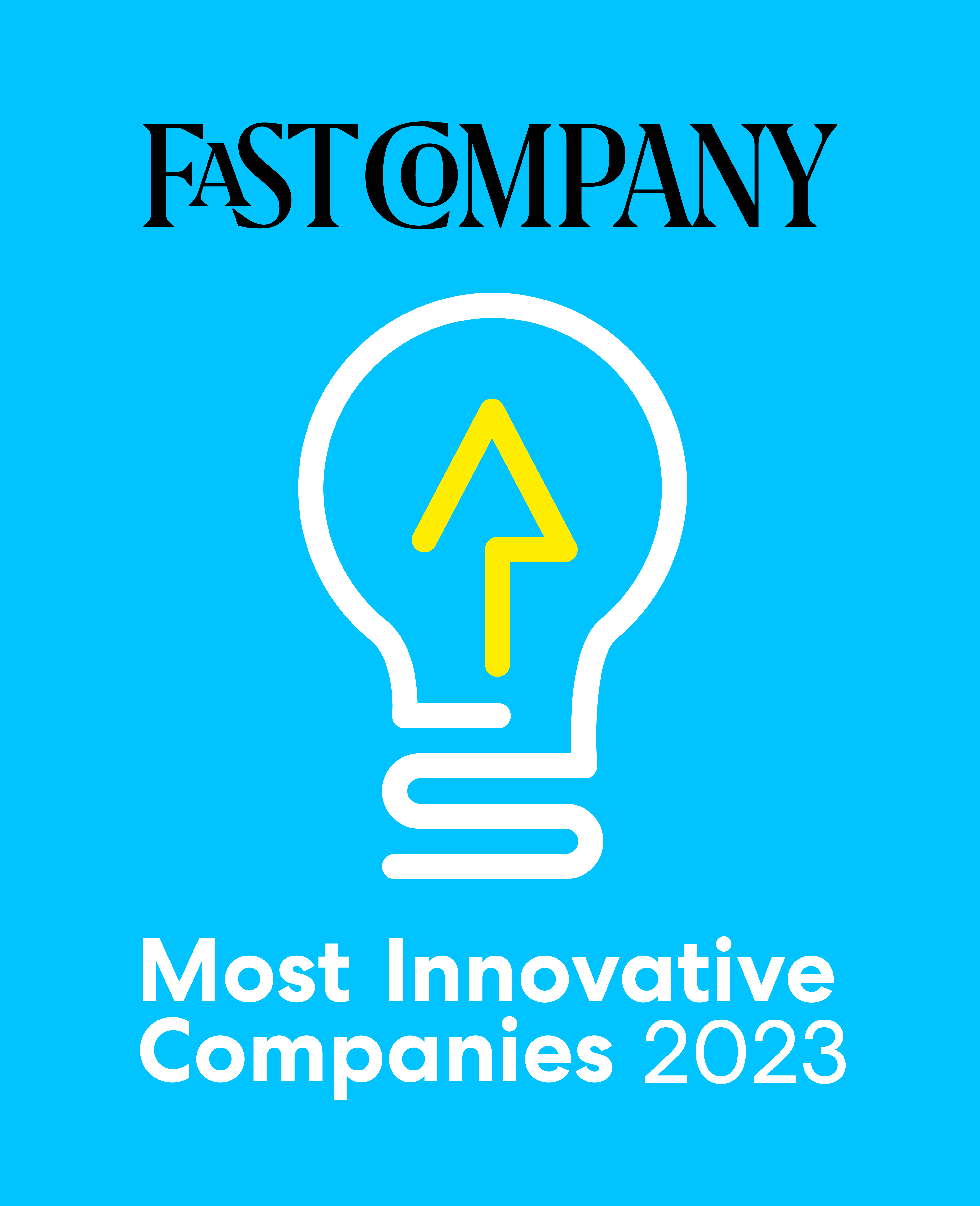 Fast Co Most Innovative Companies 2023 logo