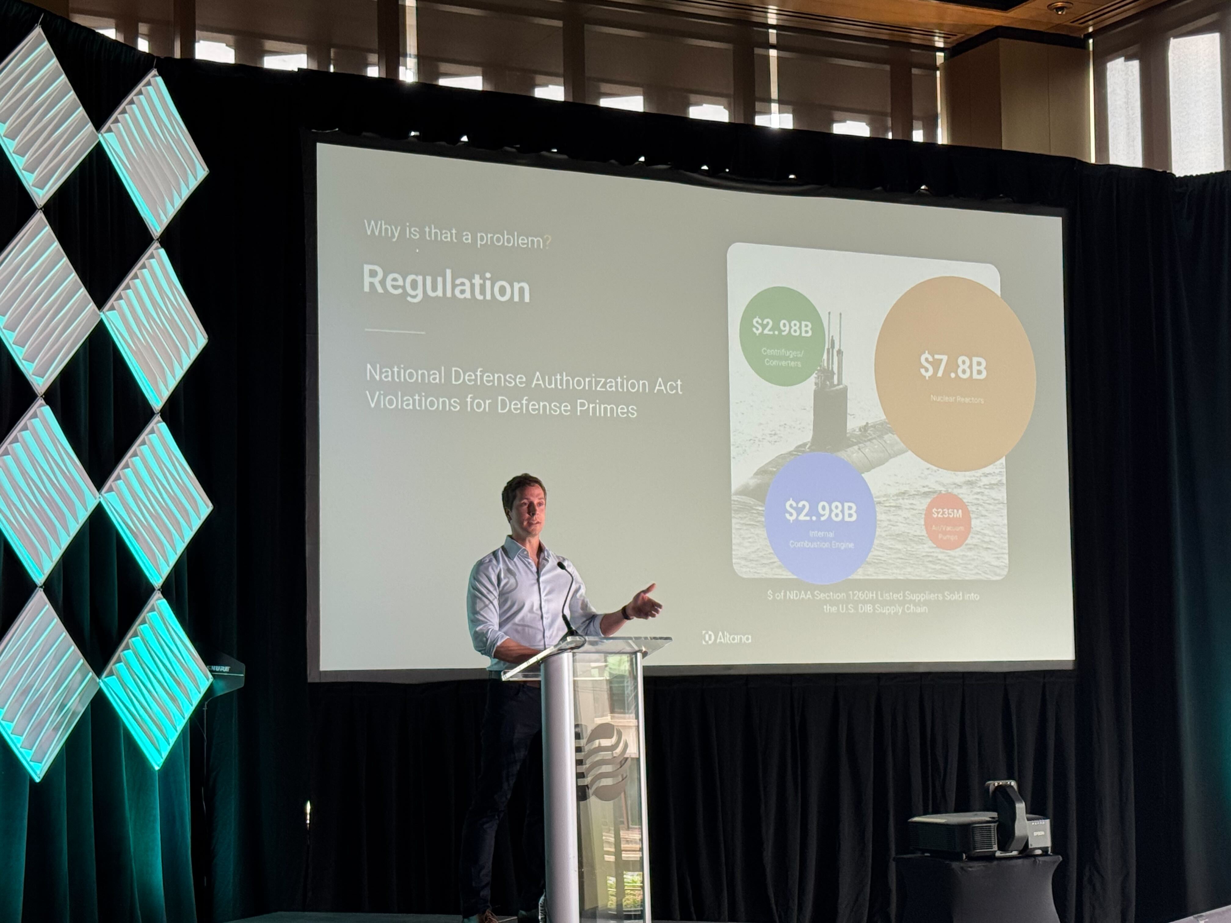 Evan Smith spoke at the Industrialize conference