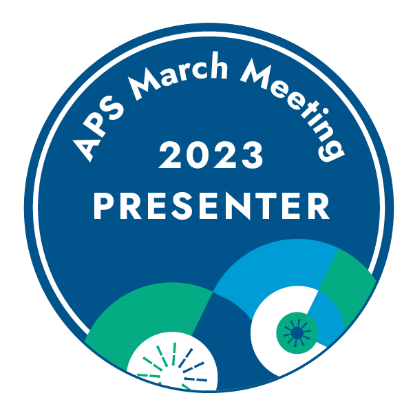 APS March Meering 2023 Presenter